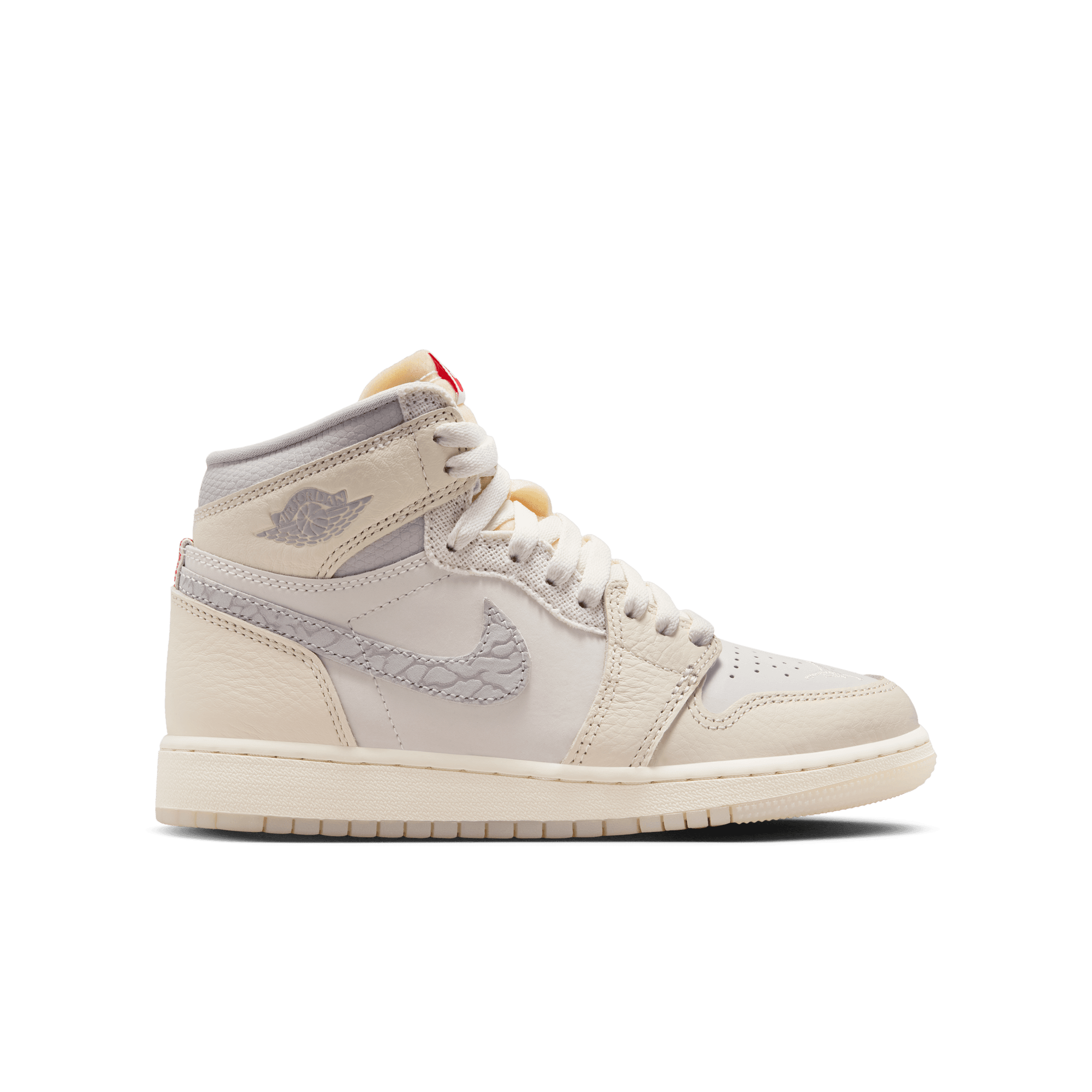 Big Kids' Air Jordan 1 Retro High OG "Sail University Red"