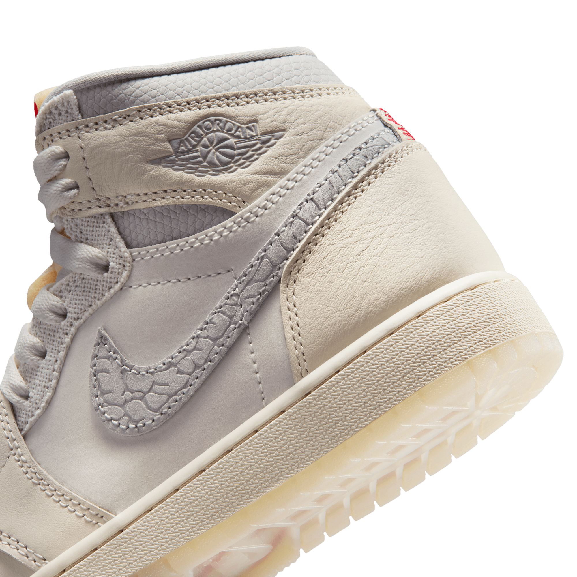 Big Kids' Air Jordan 1 Retro High OG "Sail University Red"