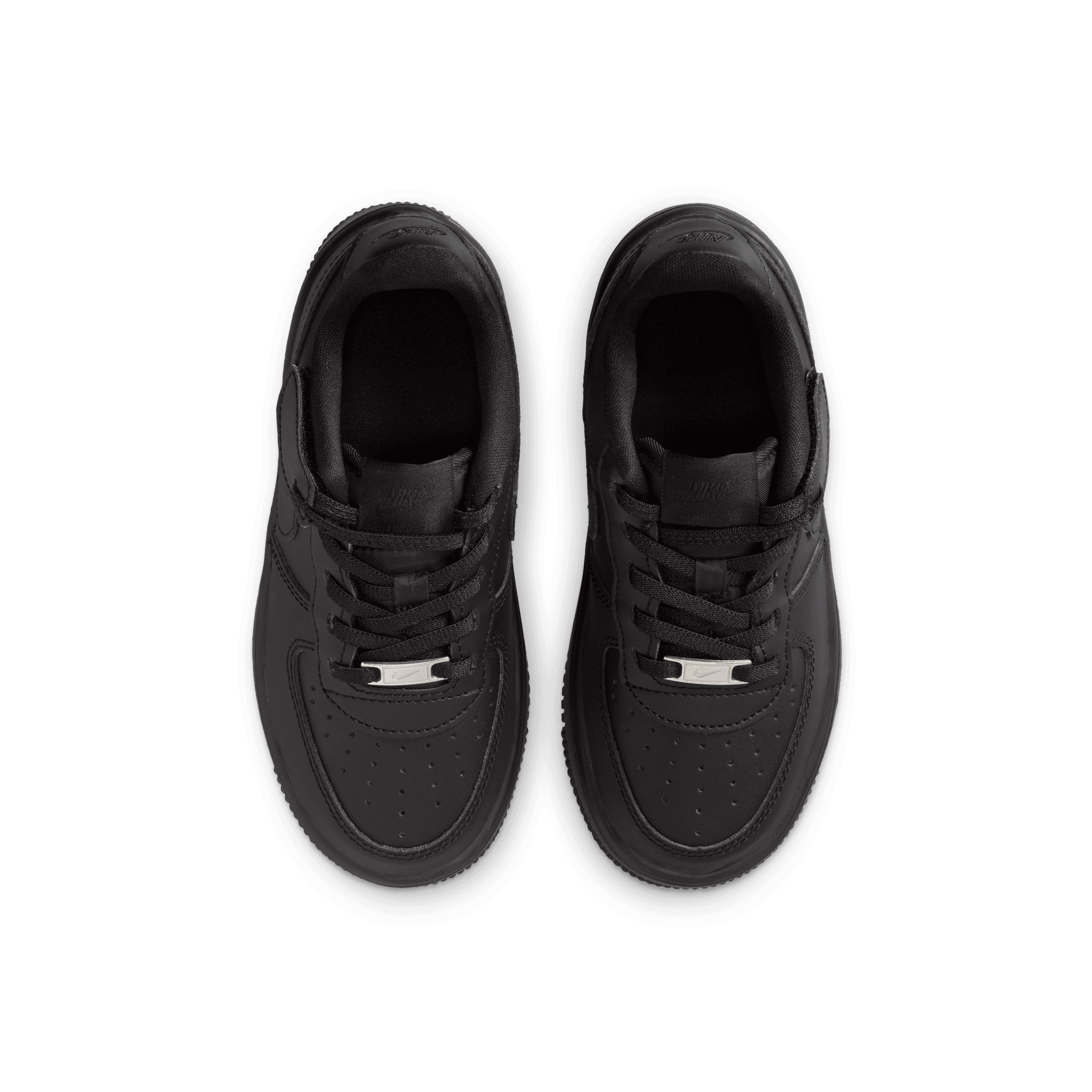 Little Kids' Nike Force 1 Low EasyOn "Black"