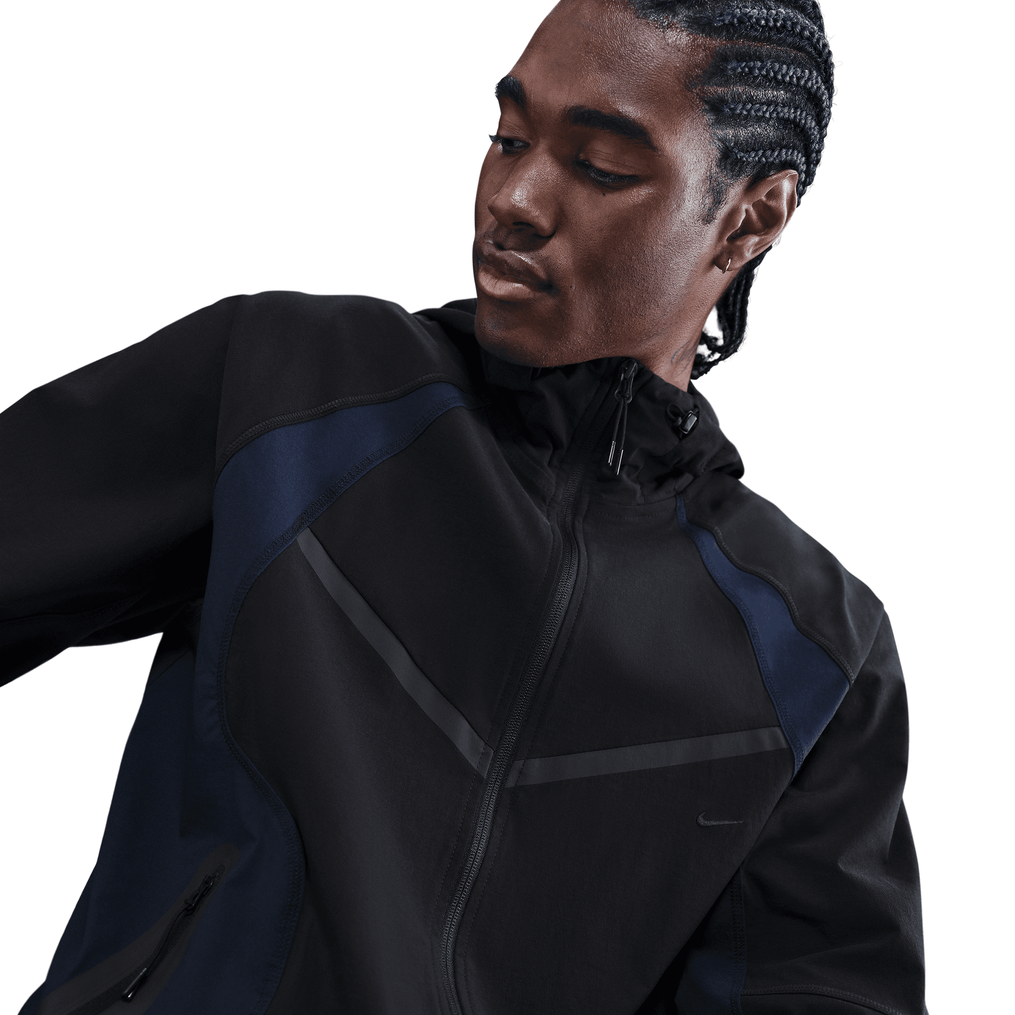 nike men's windrunner colorblocked jacket