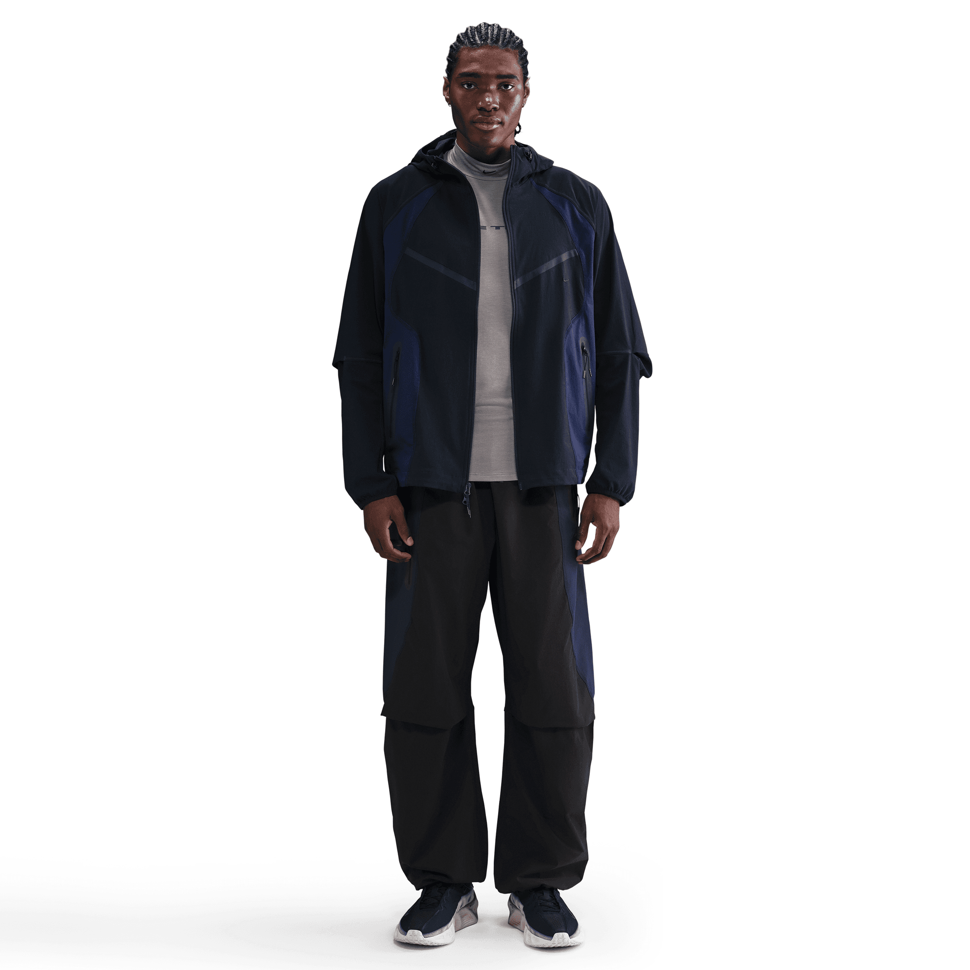 Men's Nike Tech Dri-FIT Woven Color-Block Oversized Pants
