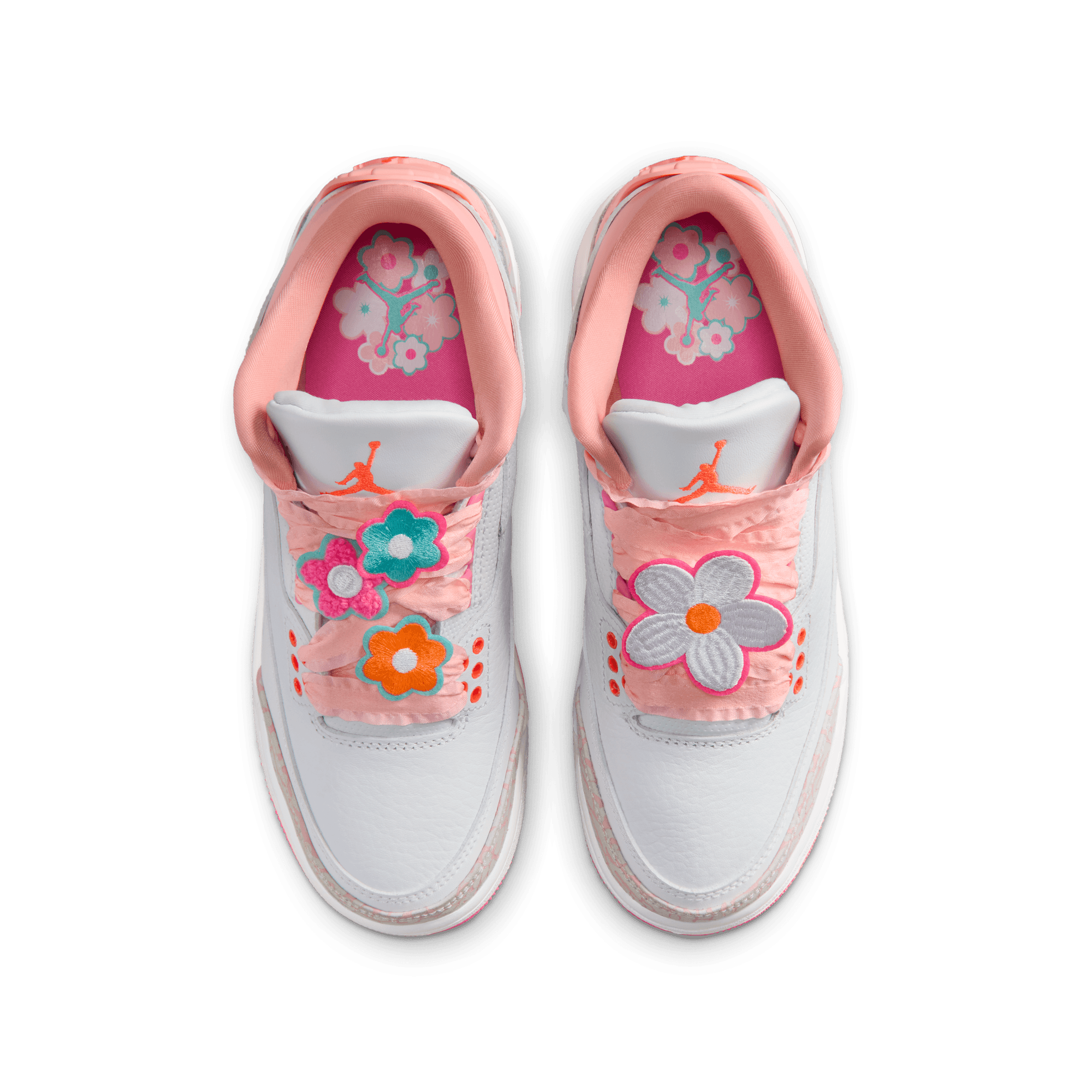 Big Kids' Air Jordan 3 Retro "Spring Flowers"