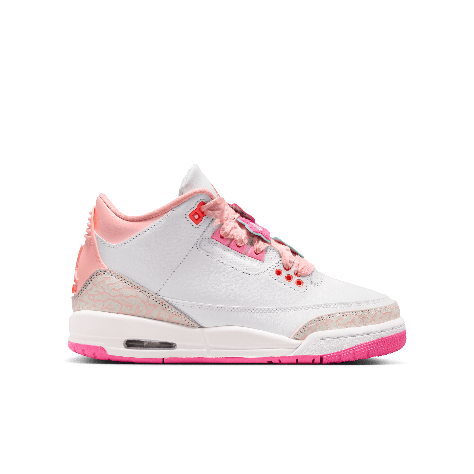 Big Kids' Air Jordan 3 Retro "Spring Flowers"