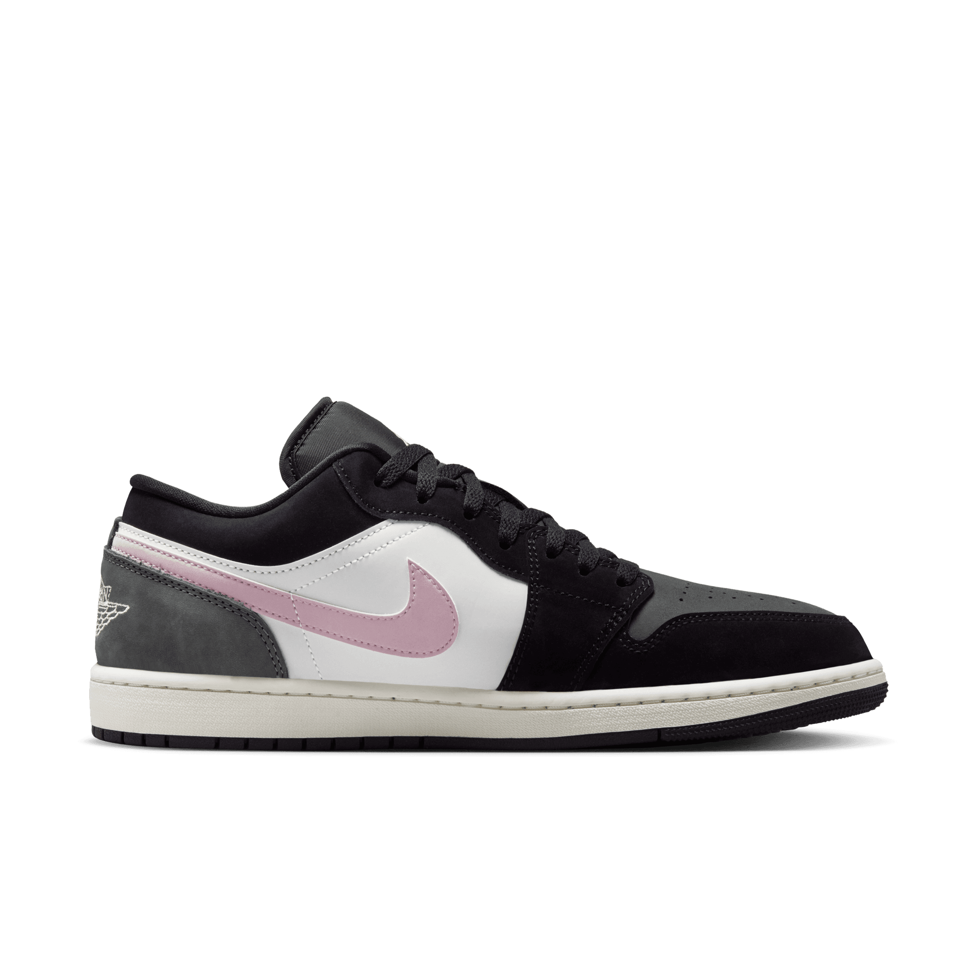 Men's Air Jordan 1 Low SE "Black Iced Carmine"