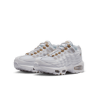 Big Kids' Nike Air Max 95 "White Metallic Gold"