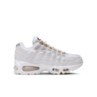 Big Kids' Nike Air Max 95 "White Metallic Gold"