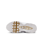 Big Kids' Nike Air Max 95 "White Metallic Gold"