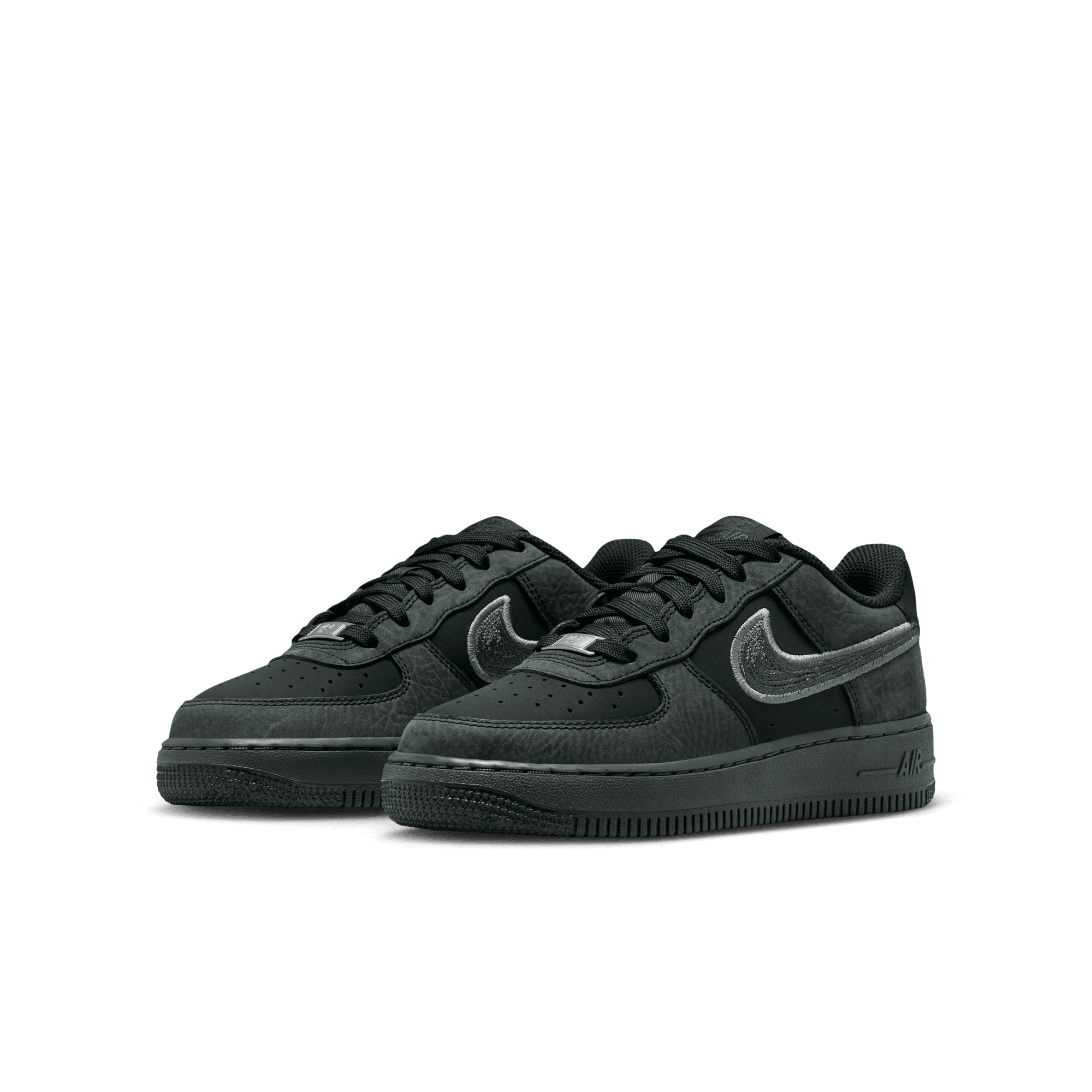 Big Kids' Nike Air Force 1 LV8 "Black Dark Smoke"