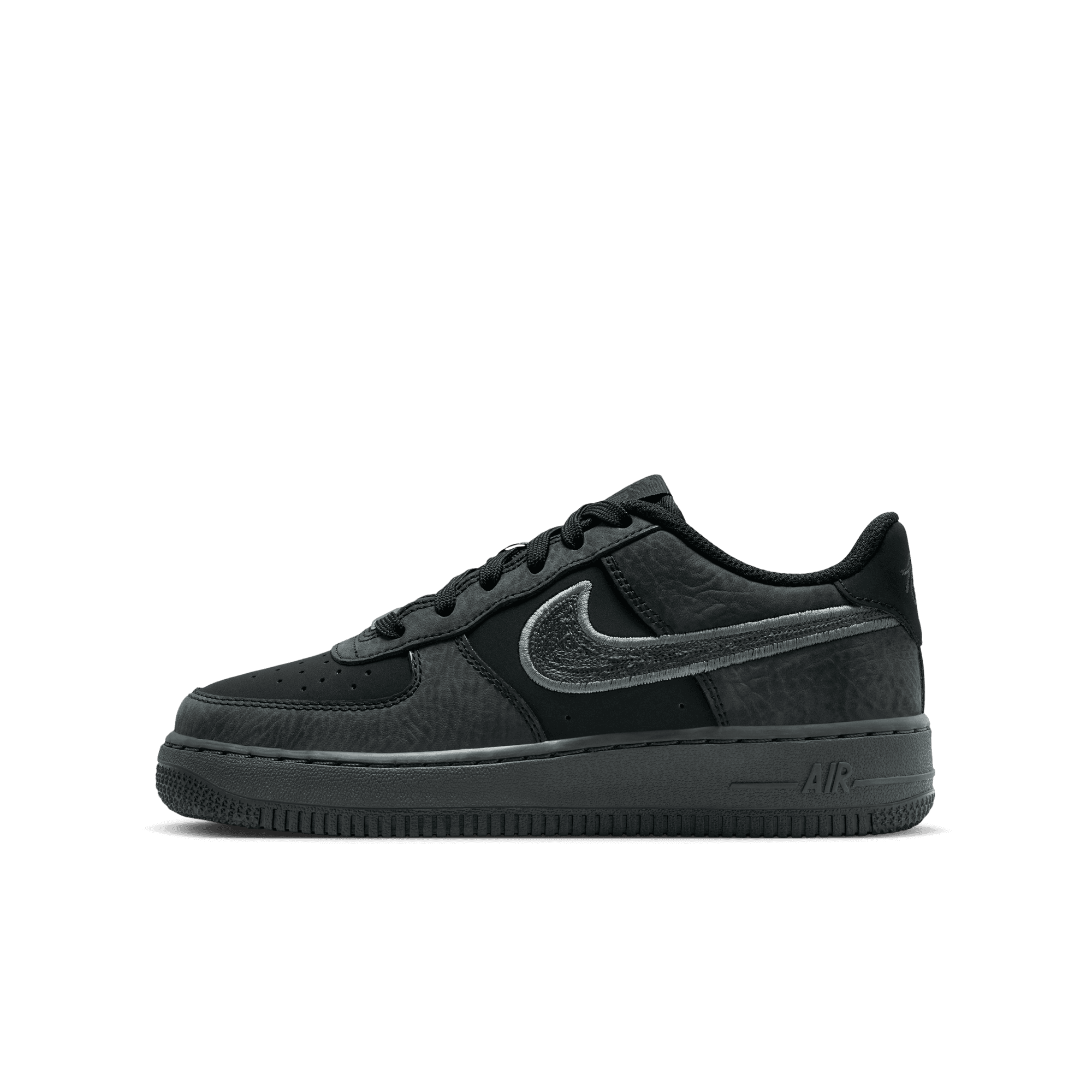 Big Kids' Nike Air Force 1 LV8 "Black Dark Smoke"