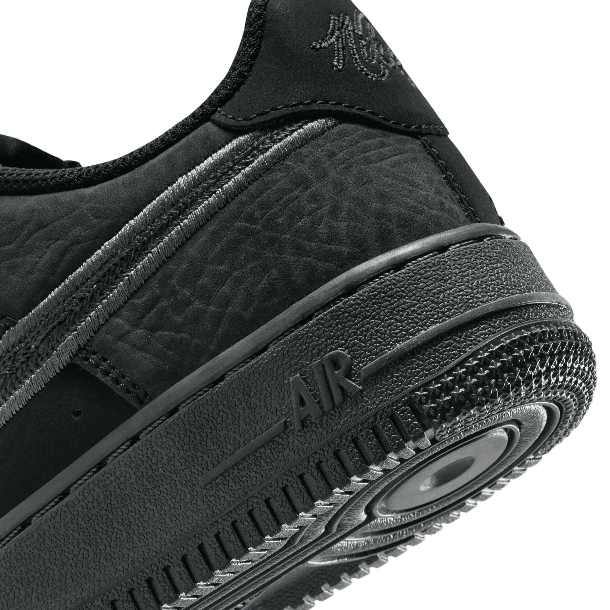 Big Kids' Nike Air Force 1 LV8 "Black Dark Smoke"