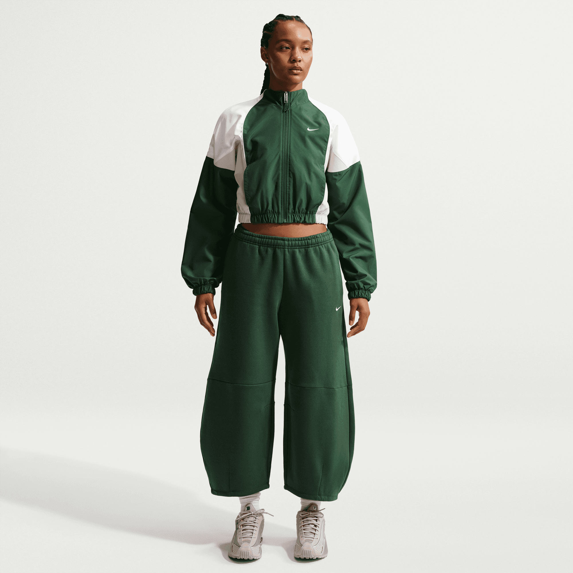 Women's Nike Sportswear Phoenix Fleece Loose Mid-Rise Barrel Pants