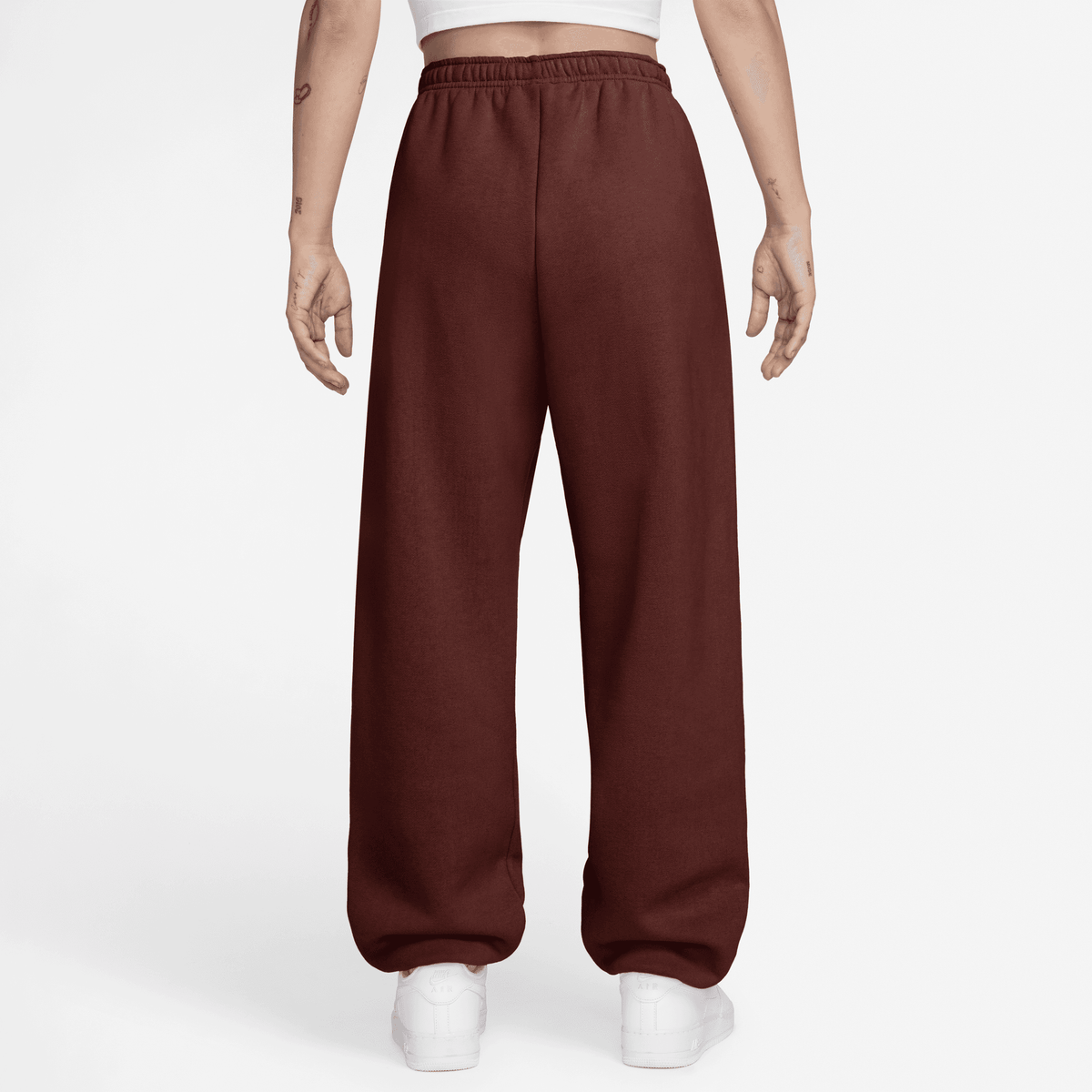 Women's Nike Studio Fleece Medium Weight High-Rise Oversized Cuffed Pants