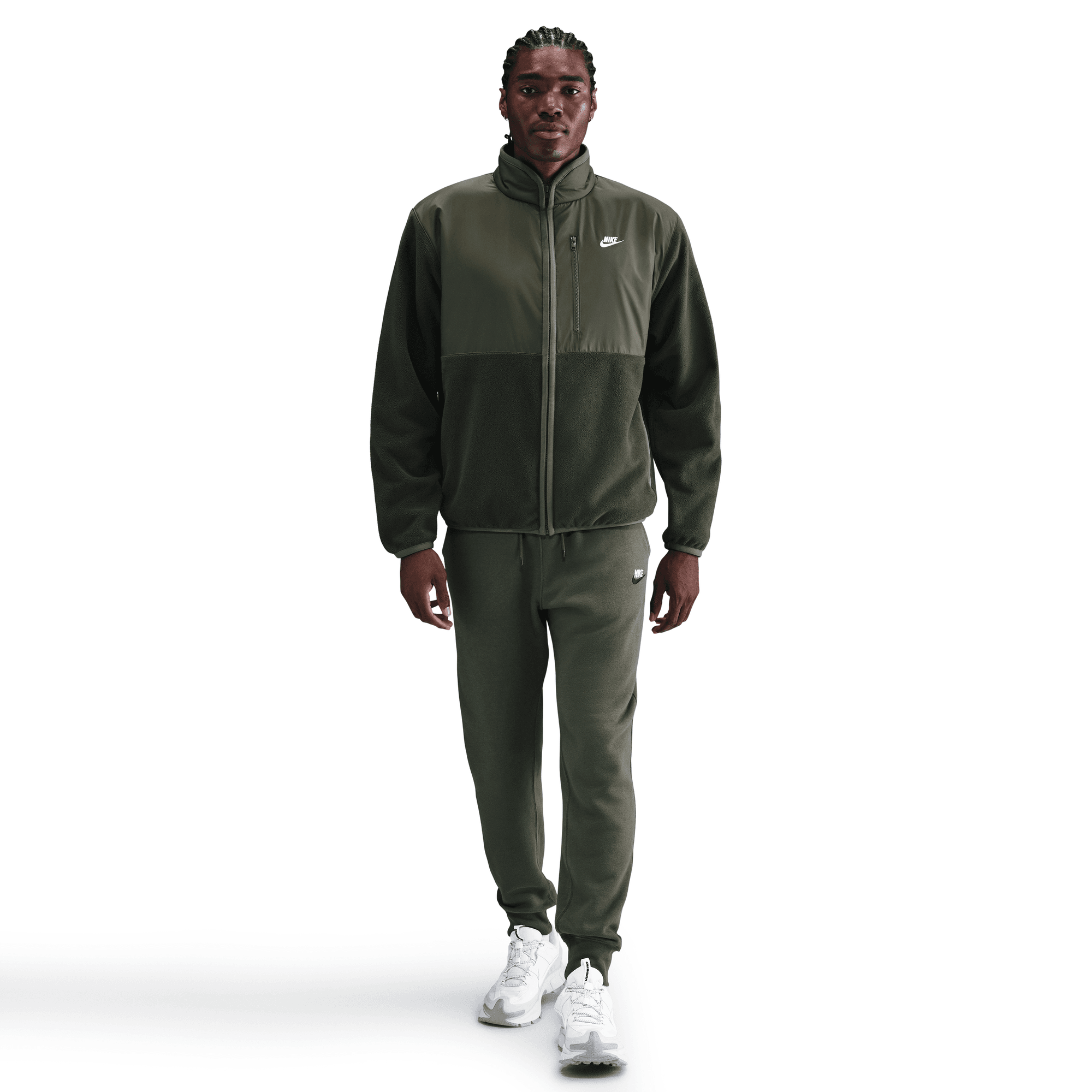 nike therma full zip winterized jacket