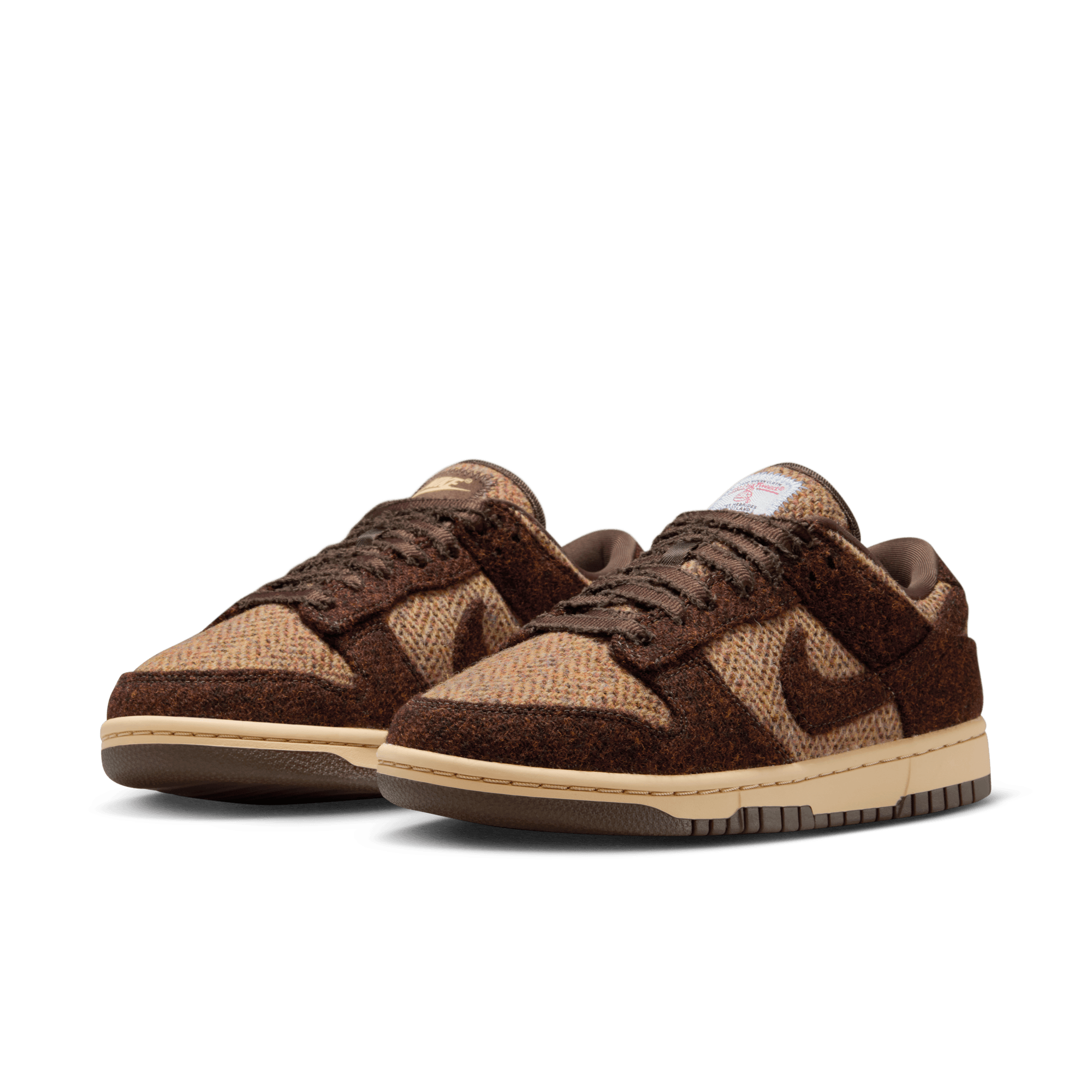 Women's Nike Dunk Low x Harris Tweed® "Sesame"