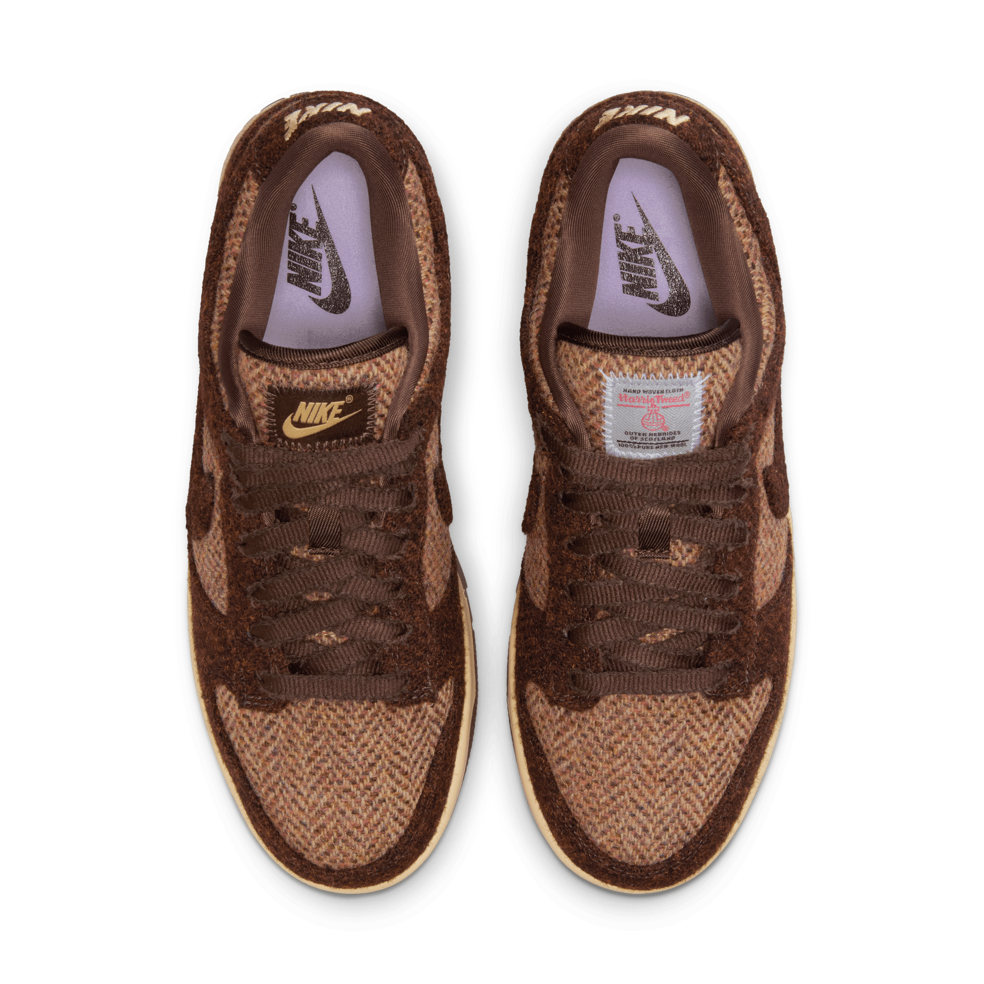 Women's Nike Dunk Low x Harris Tweed® "Sesame"