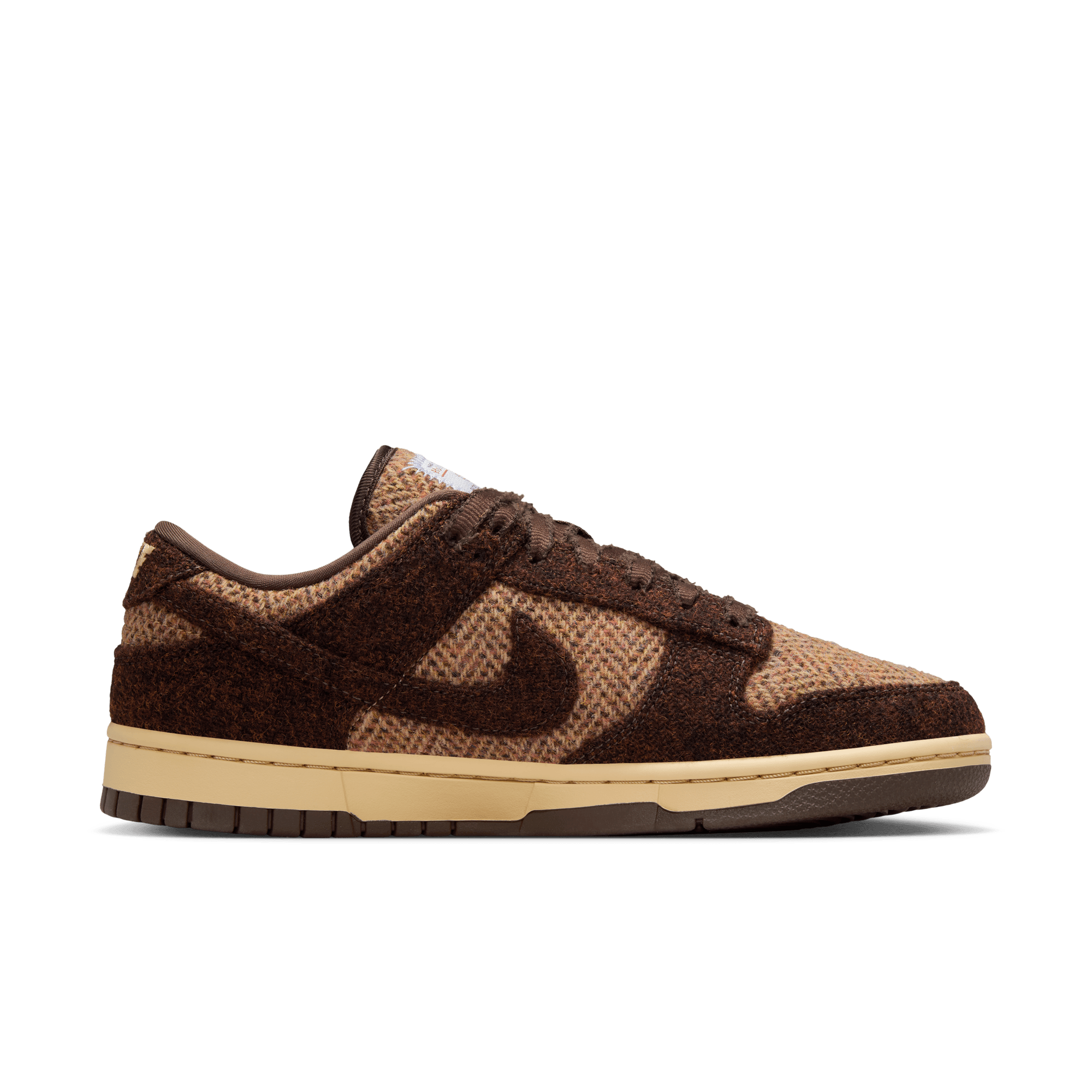 Women's Nike Dunk Low x Harris Tweed® "Sesame"
