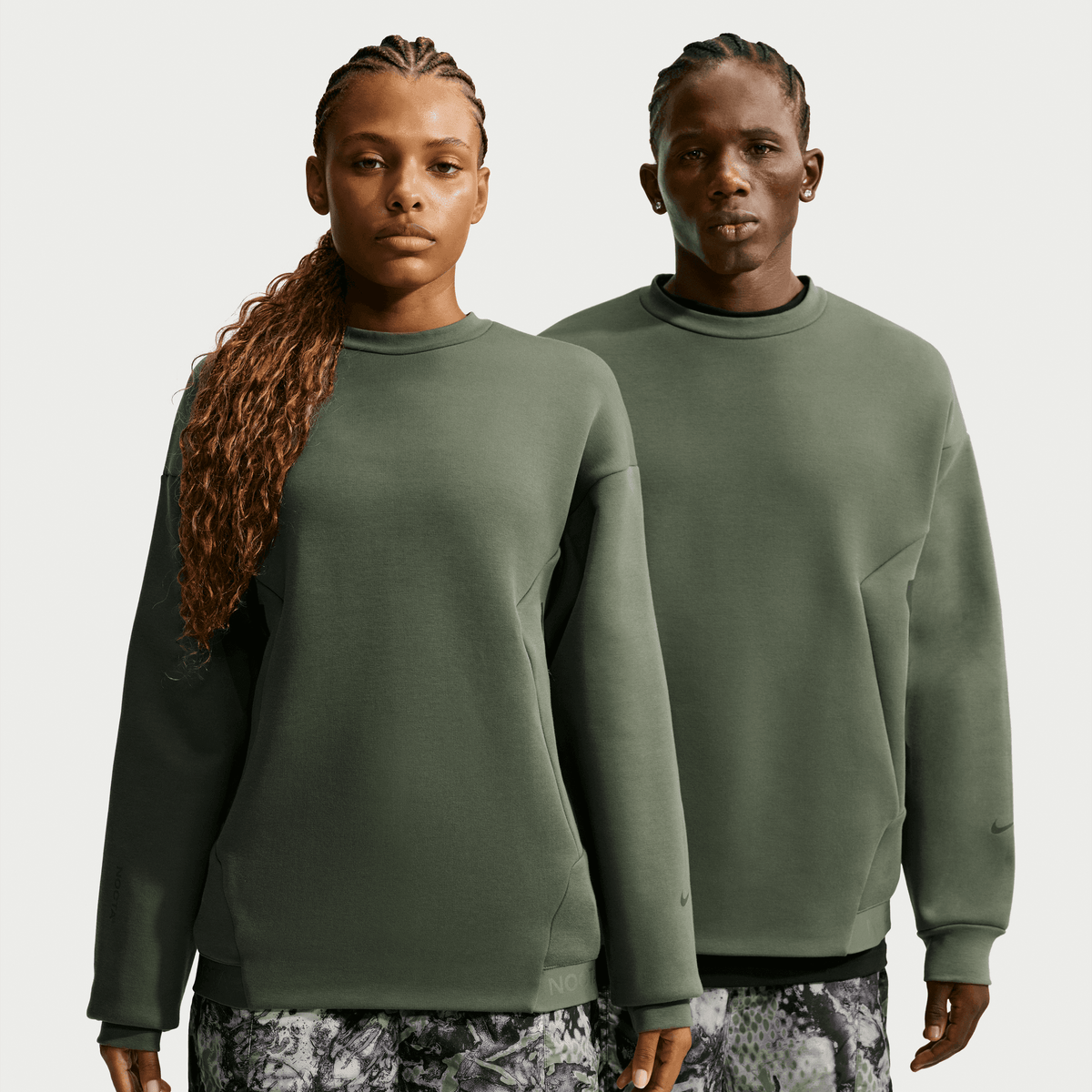 Men's NOCTA Trapezoid Cut Crew-Neck Sweatshirt