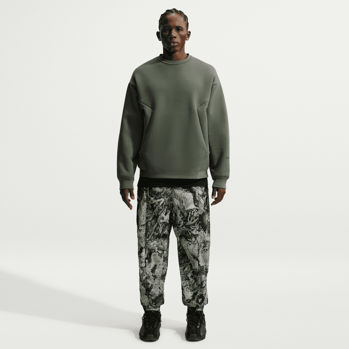 Men's NOCTA Trapezoid Cut Crew-Neck Sweatshirt
