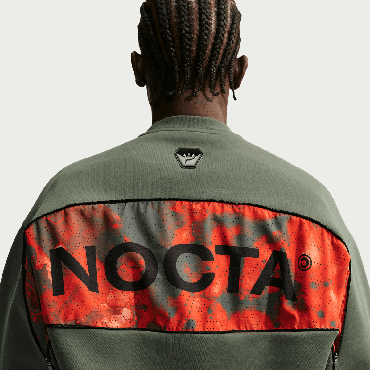 Men's NOCTA Trapezoid Cut Crew-Neck Sweatshirt