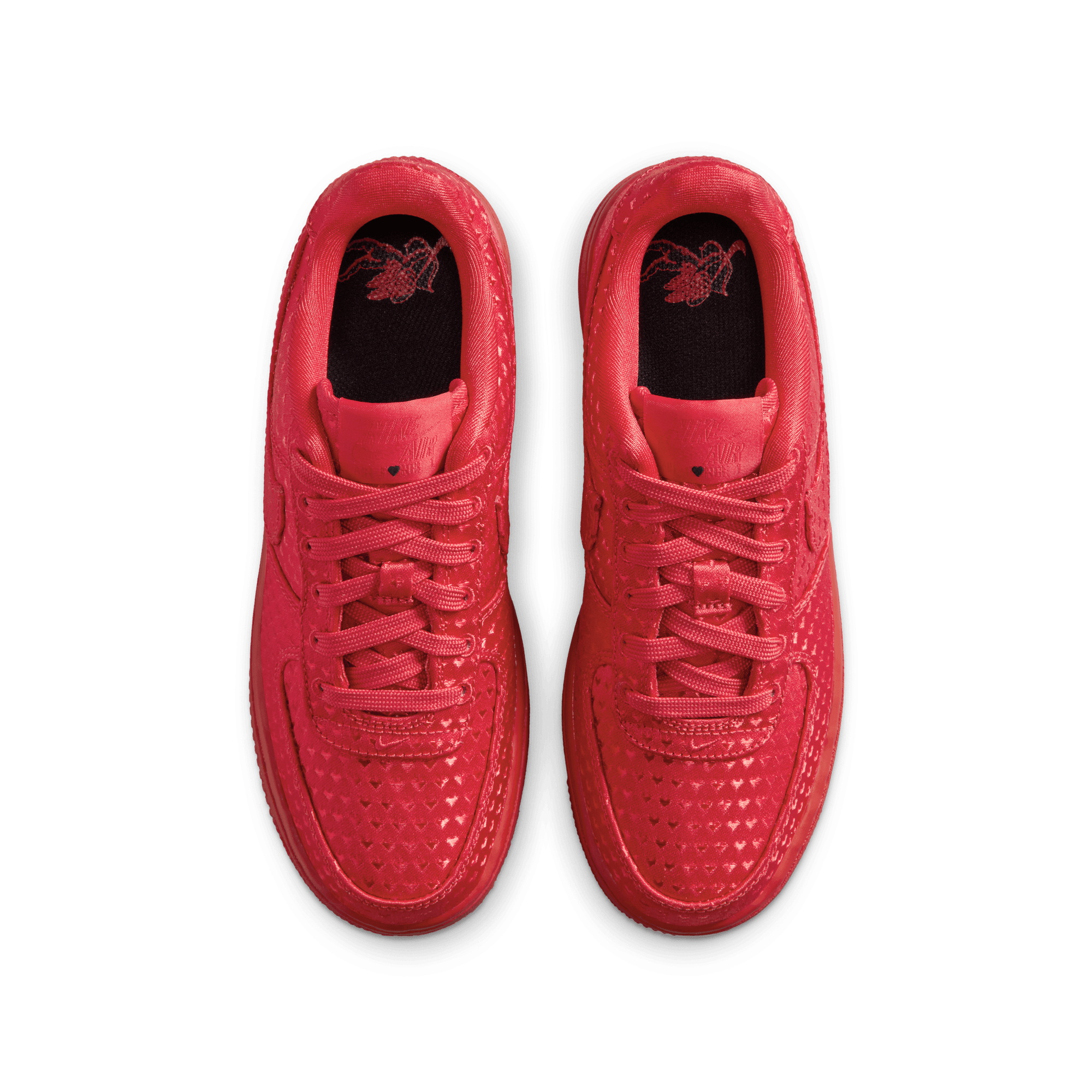 Big Kids' Nike Air Force 1 "Valentine's Day University Red"