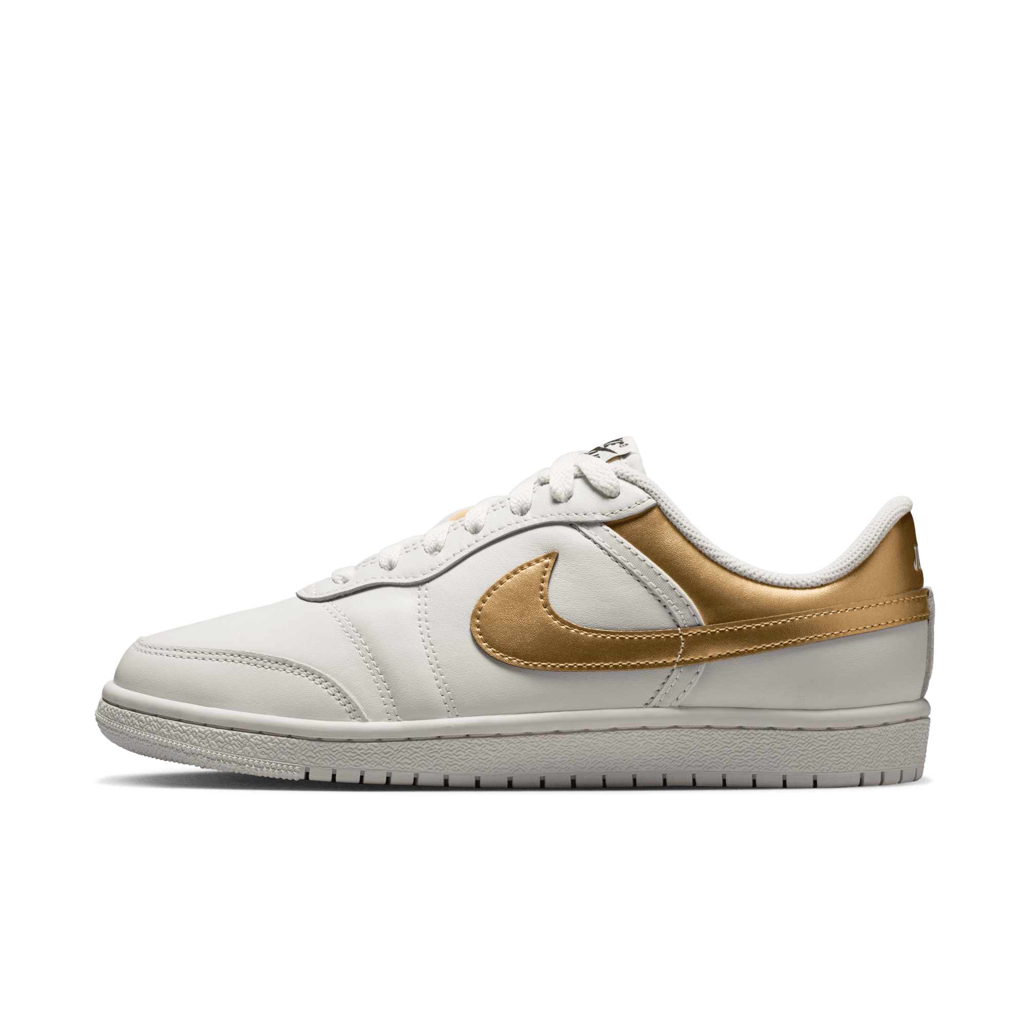 Women's Air Jordan Skyline Low "Swan Black Metallic Gold"