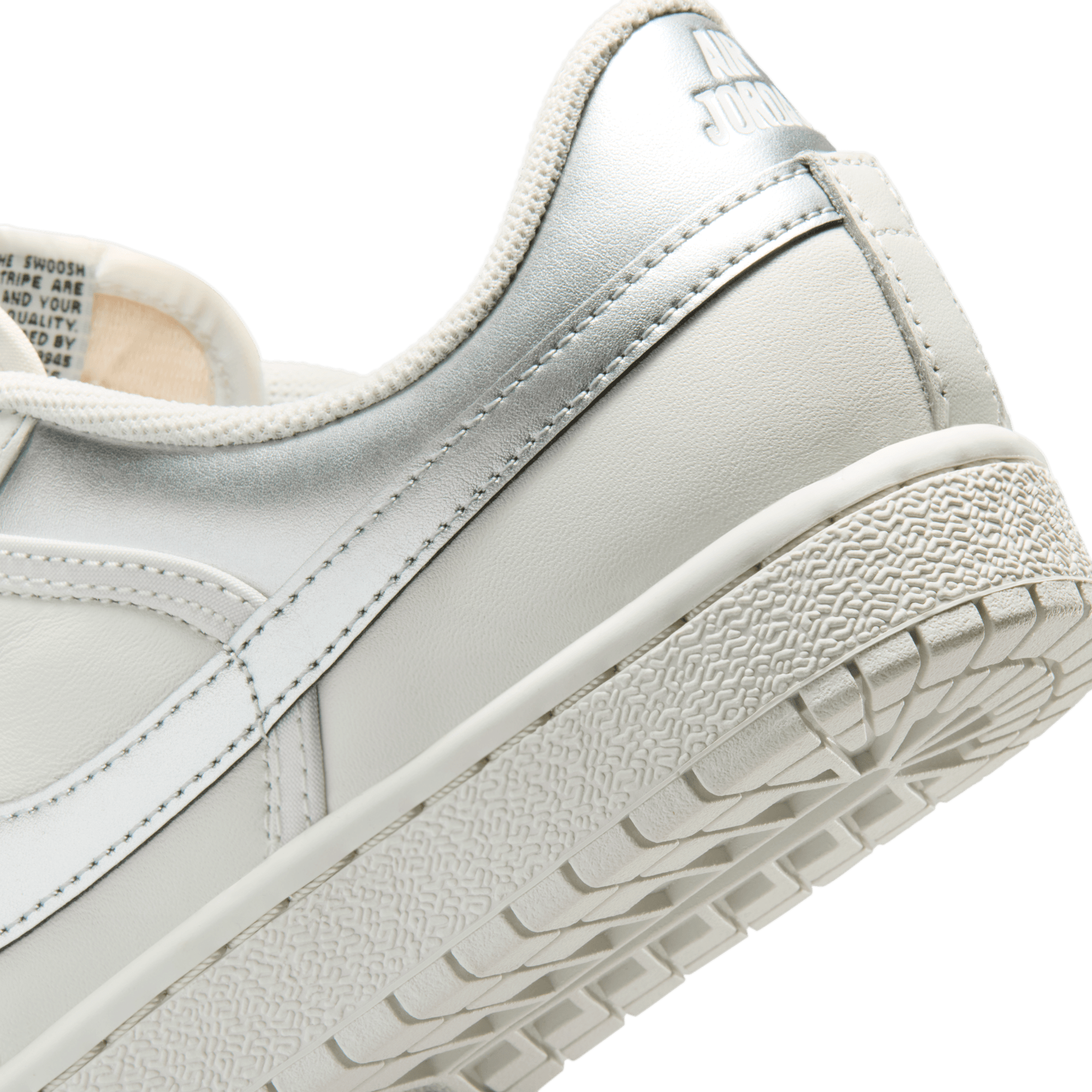 Women's Air Jordan Skyline Low "Swan Metallic Silver"