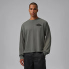 Men's Air Jordan M Wings Long-Sleeve Tee "River Rock"