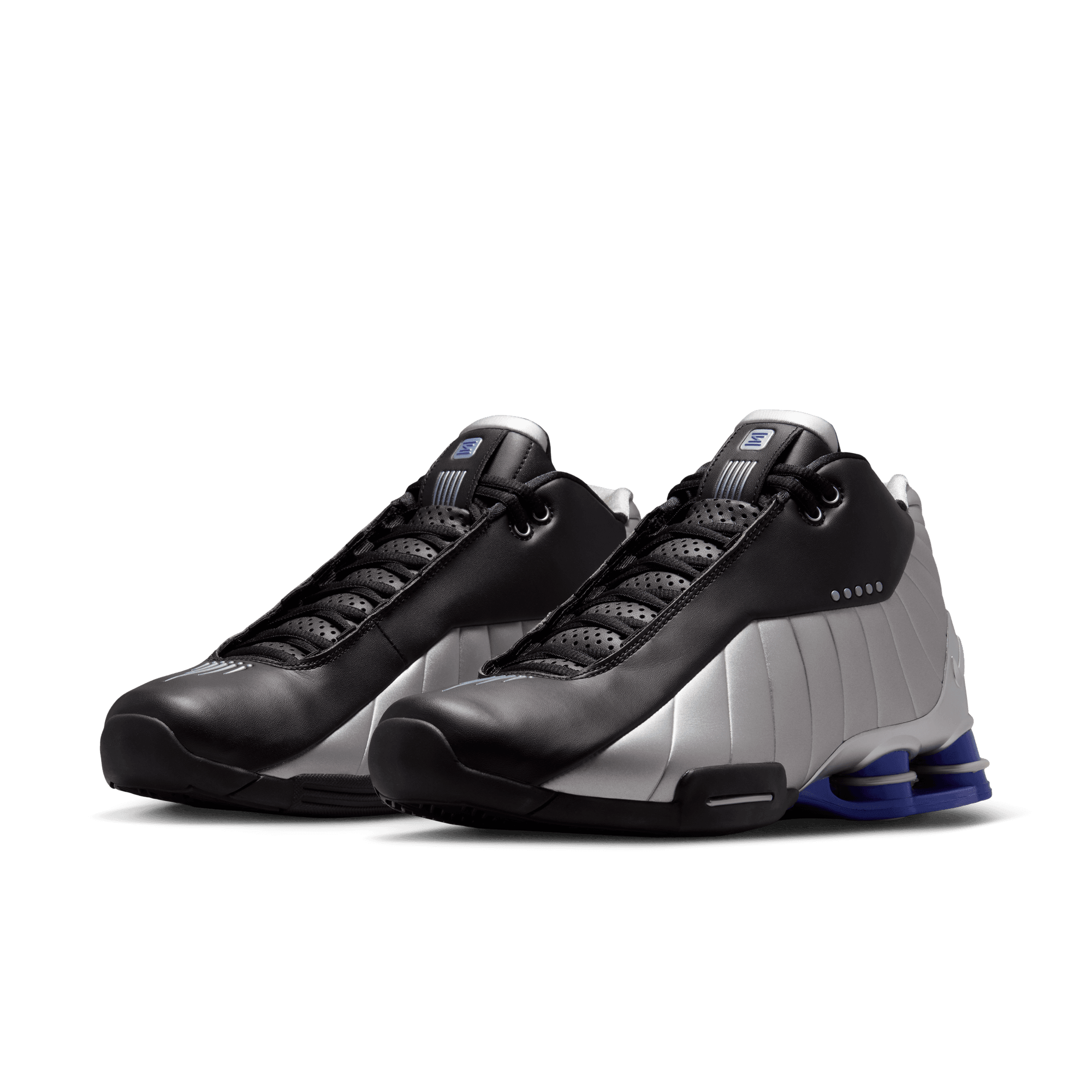 Men's Nike Shox BB4 "Black Silver Lapis"
