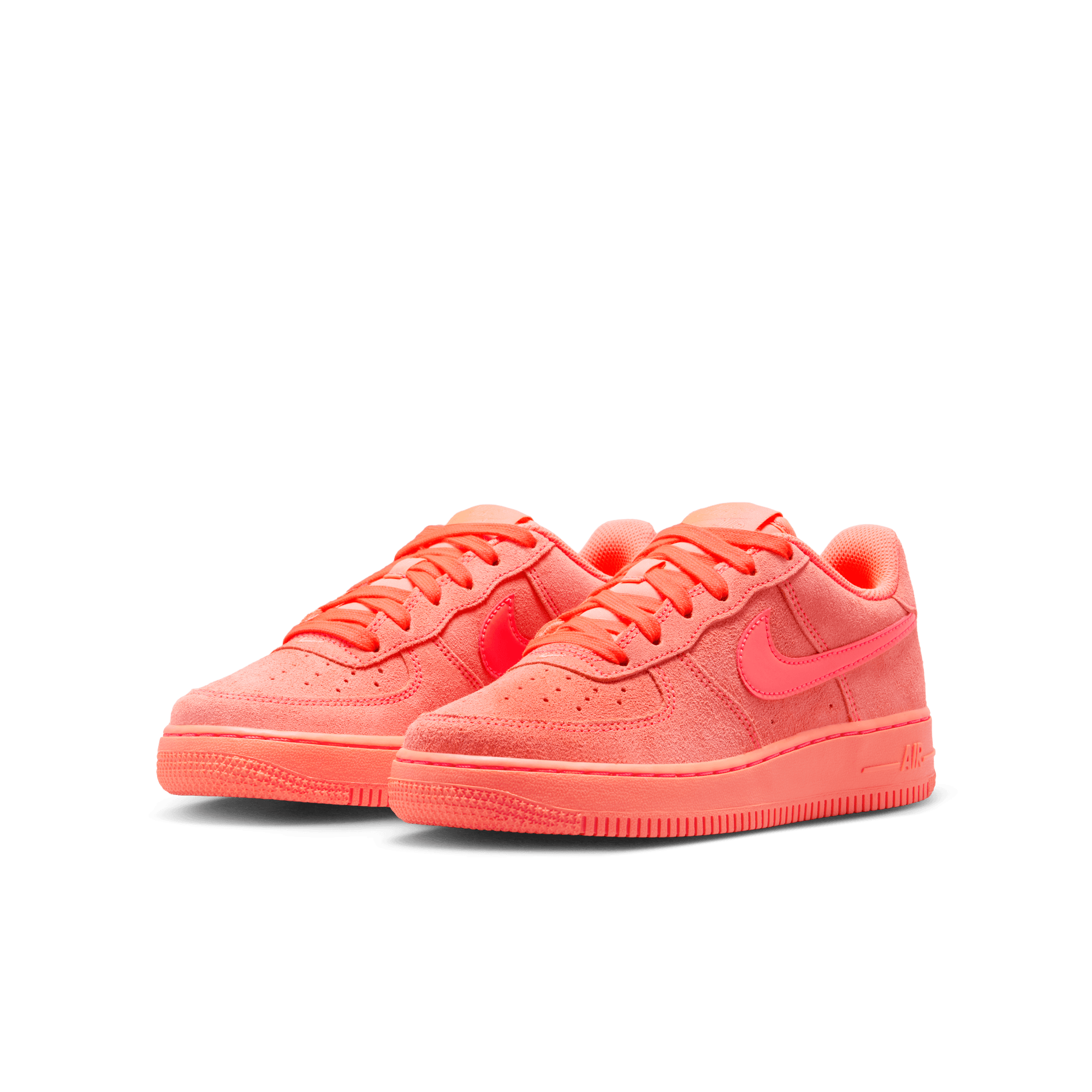 Big Kids' Nike Air Force 1 Suede "Hot Lava"