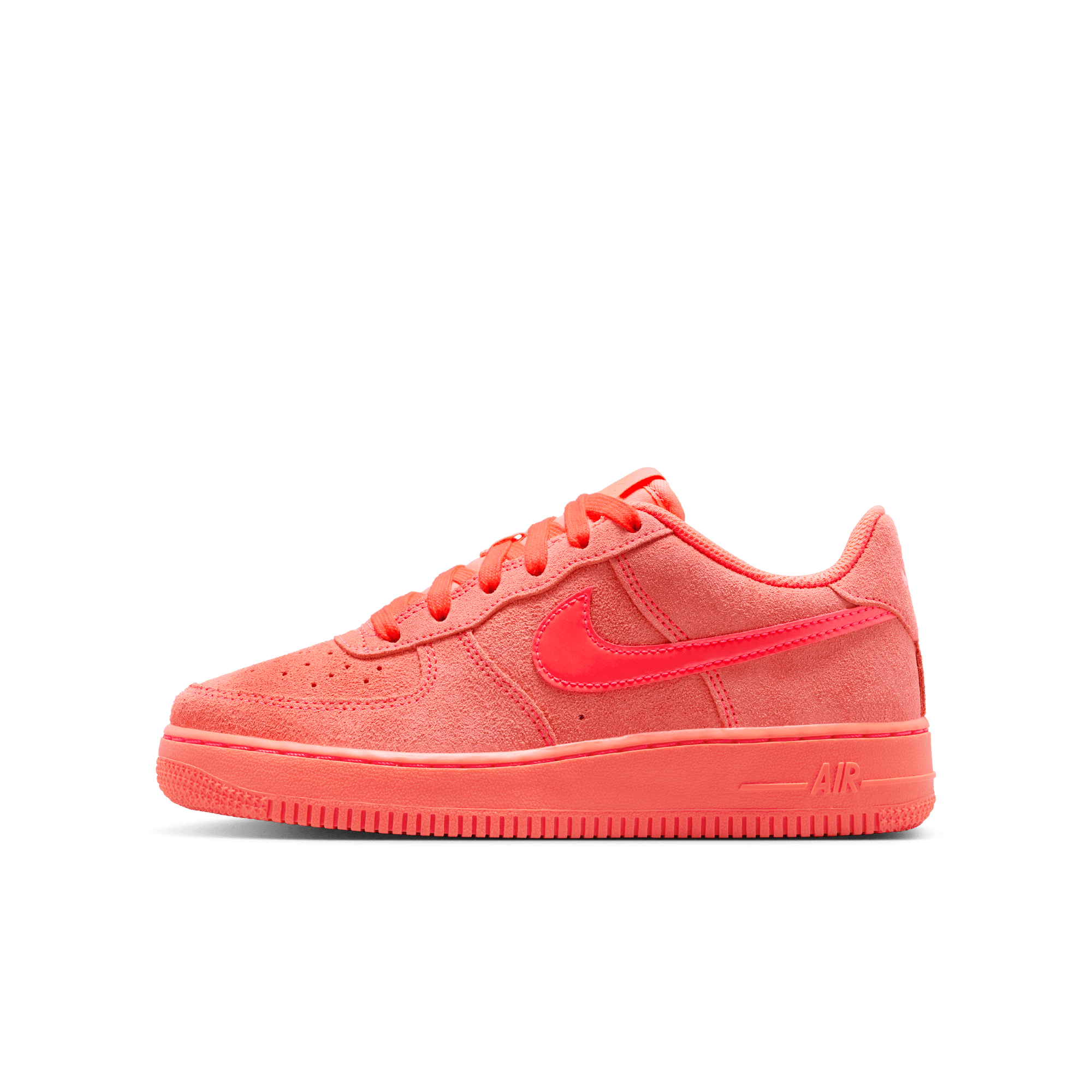 Big Kids' Nike Air Force 1 Suede "Hot Lava"