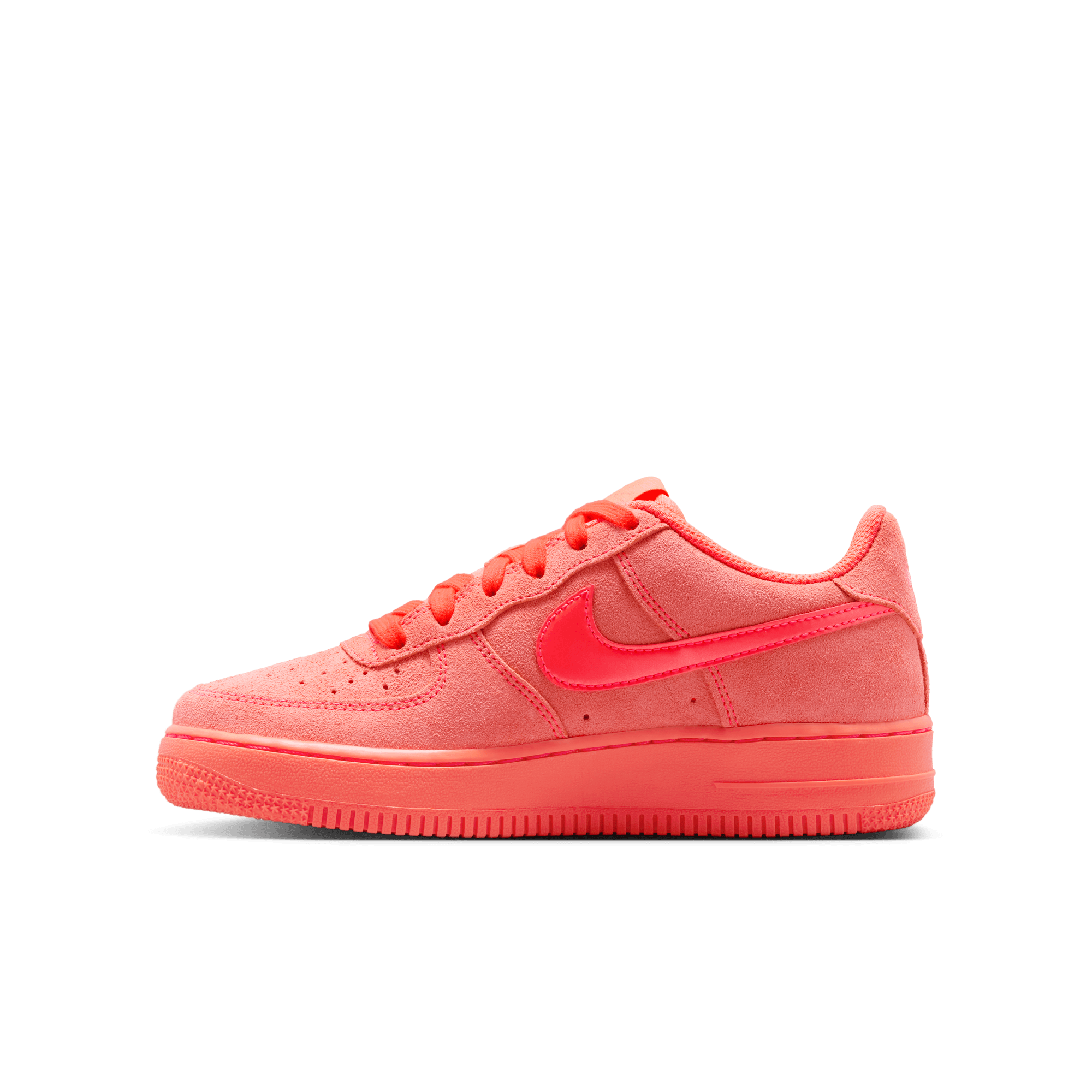 Big Kids' Nike Air Force 1 Suede "Hot Lava"