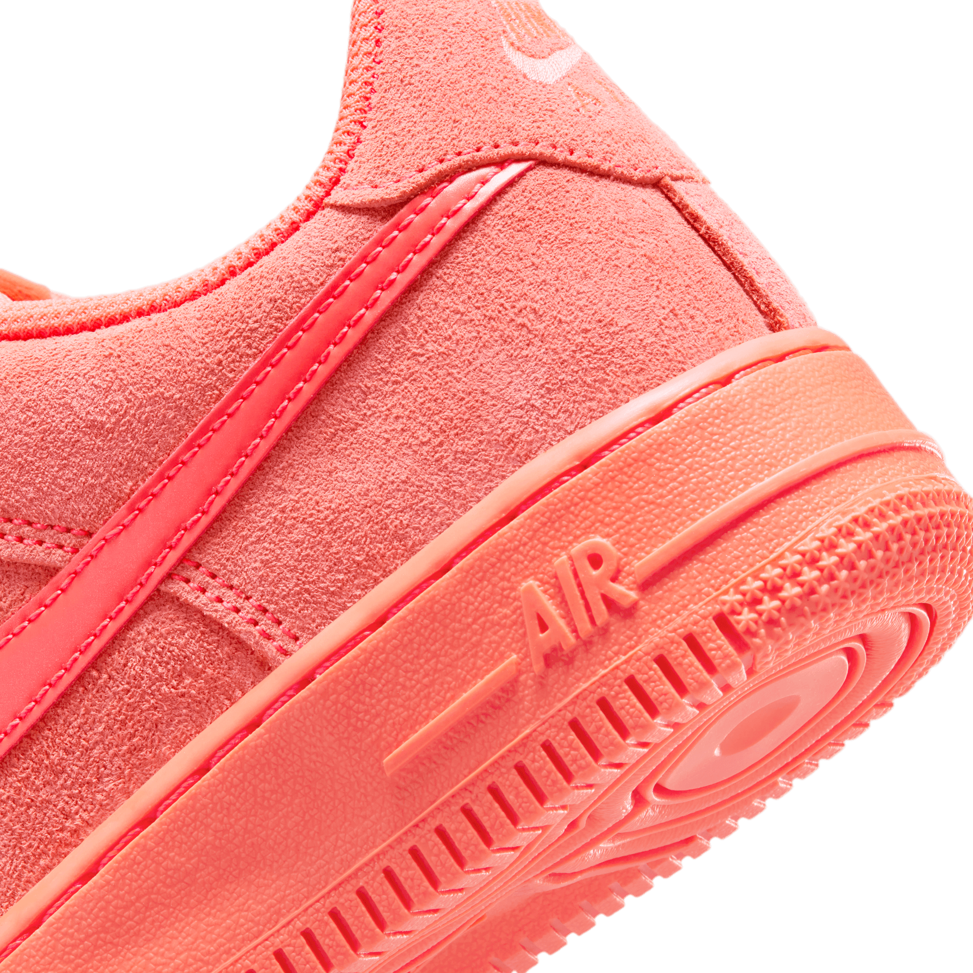 Big Kids' Nike Air Force 1 Suede "Hot Lava"