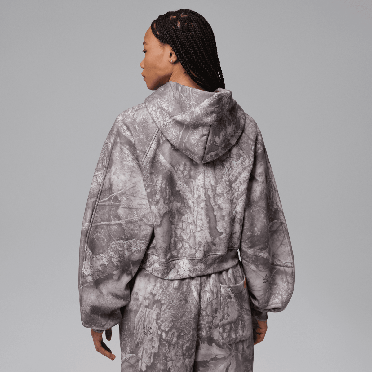 Women's Jordan Brooklyn Realtree Cropped Pullover Hoodie