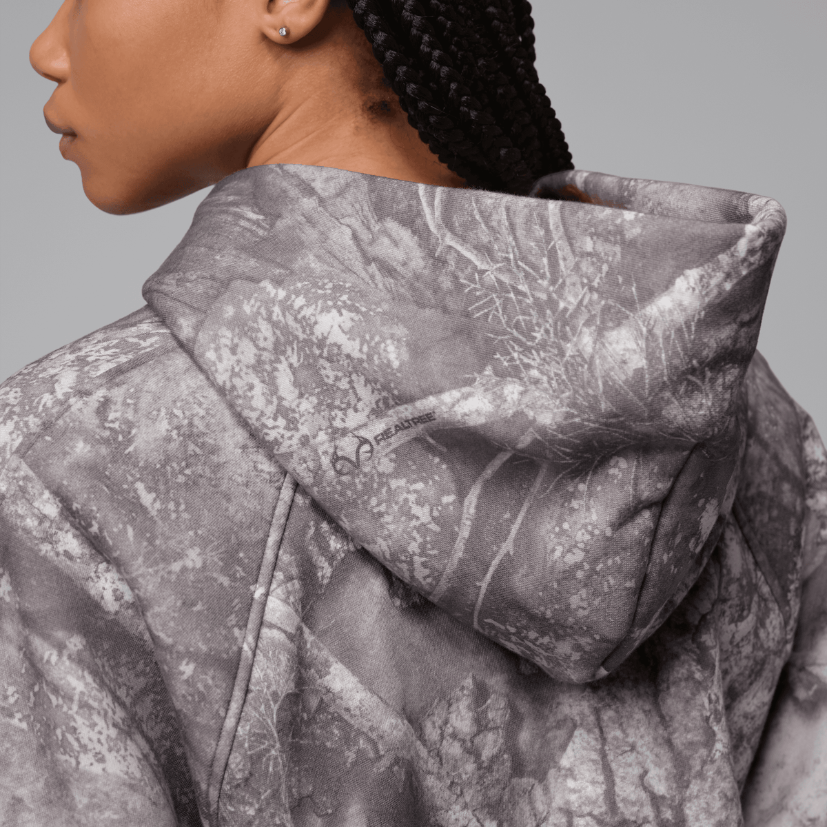 Women's Jordan Brooklyn Realtree Cropped Pullover Hoodie