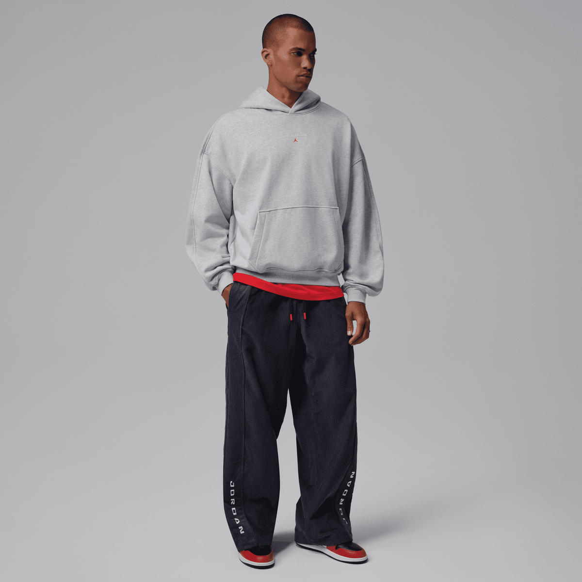 Men's Jordan Flight Fleece Oversized Pullover Hoodie
