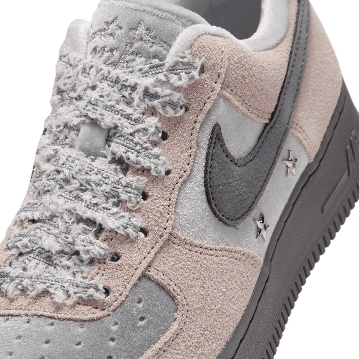 Women's Nike Air Force 1 '07 "Metallic Silver Pencil Point"