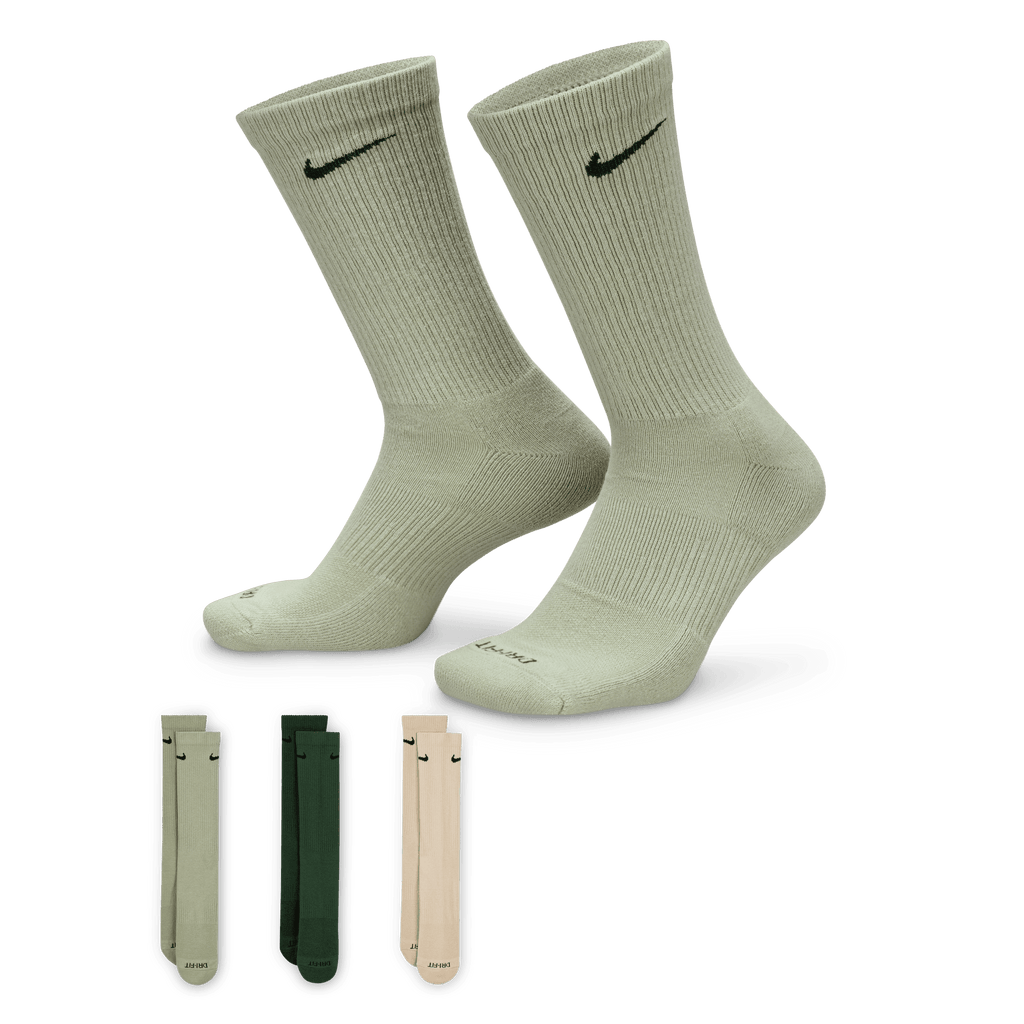 Nike Everyday Plus Cushioned Training Crew Socks (3 Pairs) "Unisex"