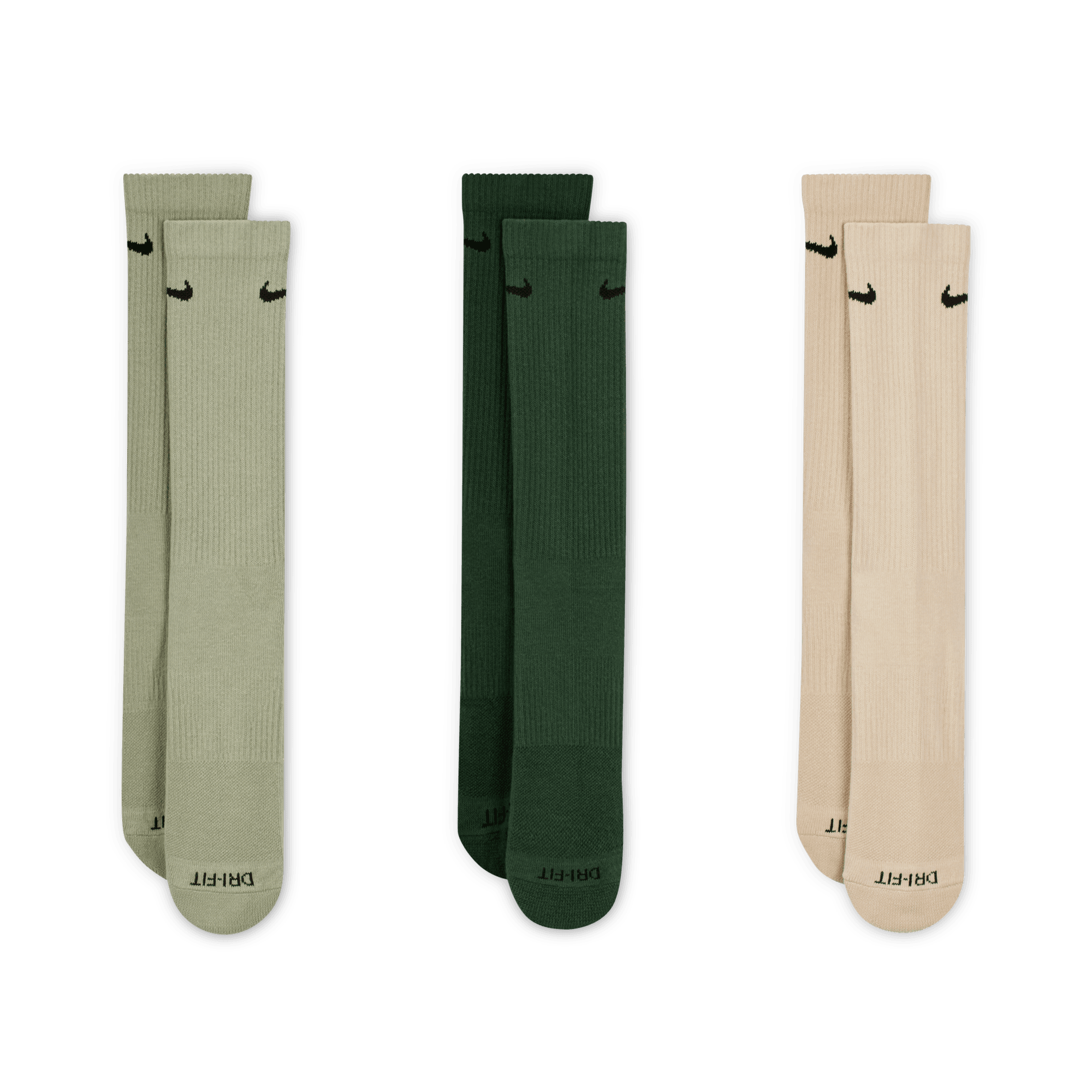 Nike Everyday Plus Cushioned Training Crew Socks (3 Pairs) "Unisex"