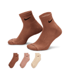 Nike Everyday Plus Cushioned Training Ankle Socks (3 Pairs) "Unisex"