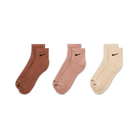 Nike Everyday Plus Cushioned Training Ankle Socks (3 Pairs) "Unisex"