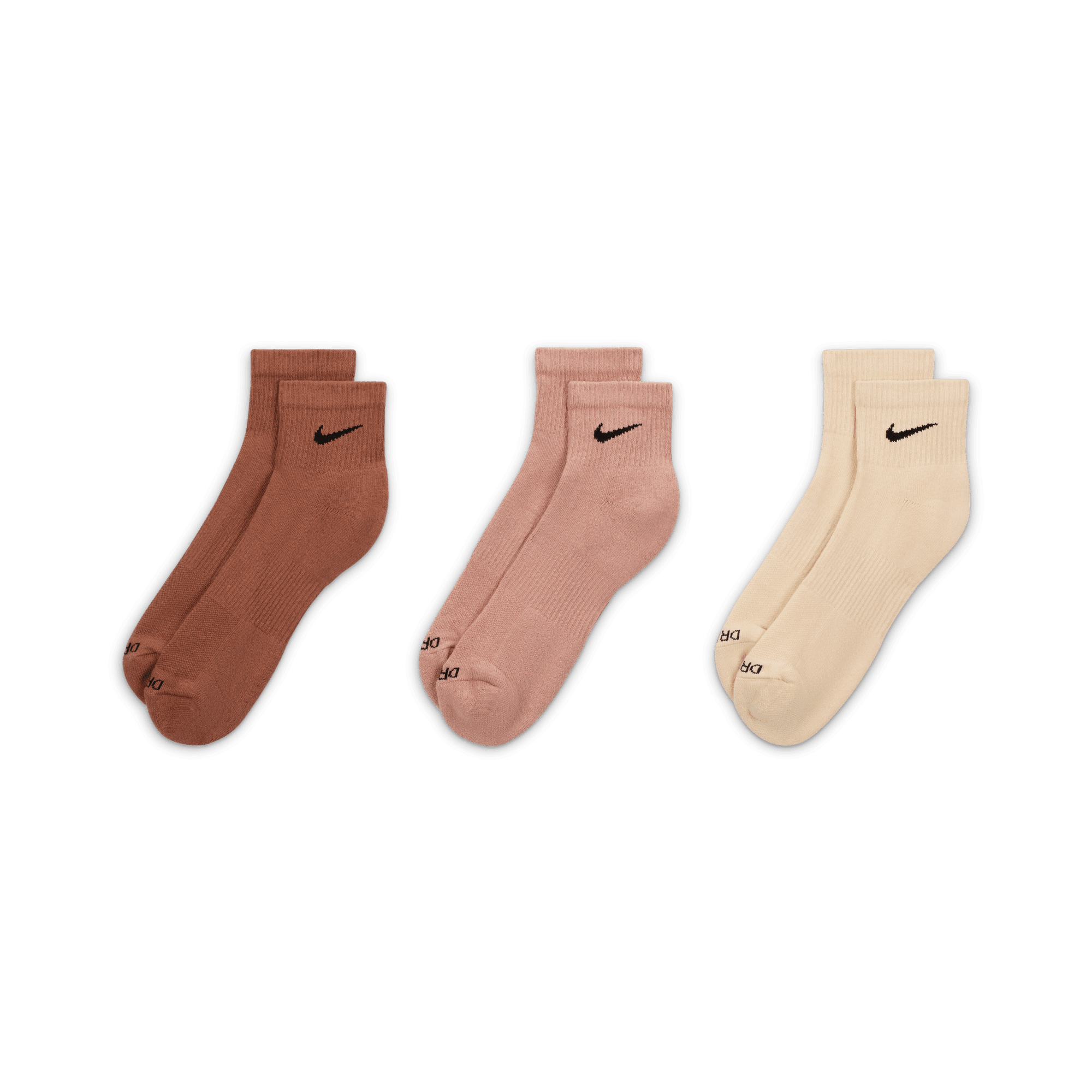 Nike Everyday Plus Cushioned Training Ankle Socks (3 Pairs) "Unisex"