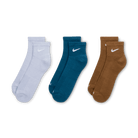 Nike Everyday Plus Cushioned Training Ankle Socks (3 Pairs) "Unisex"