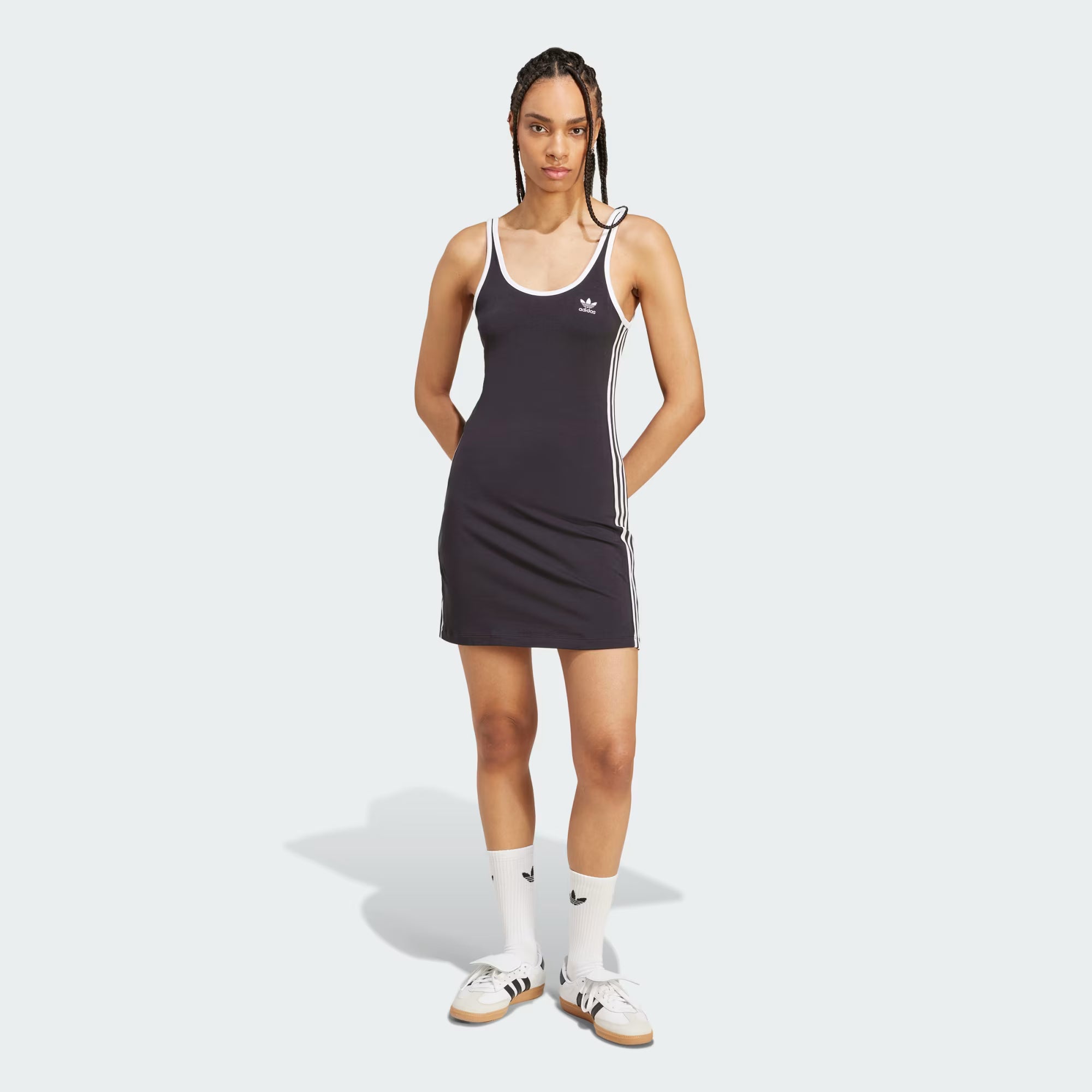 Women's Adidas Adicolor 3-Stripes Tank Dress Mini