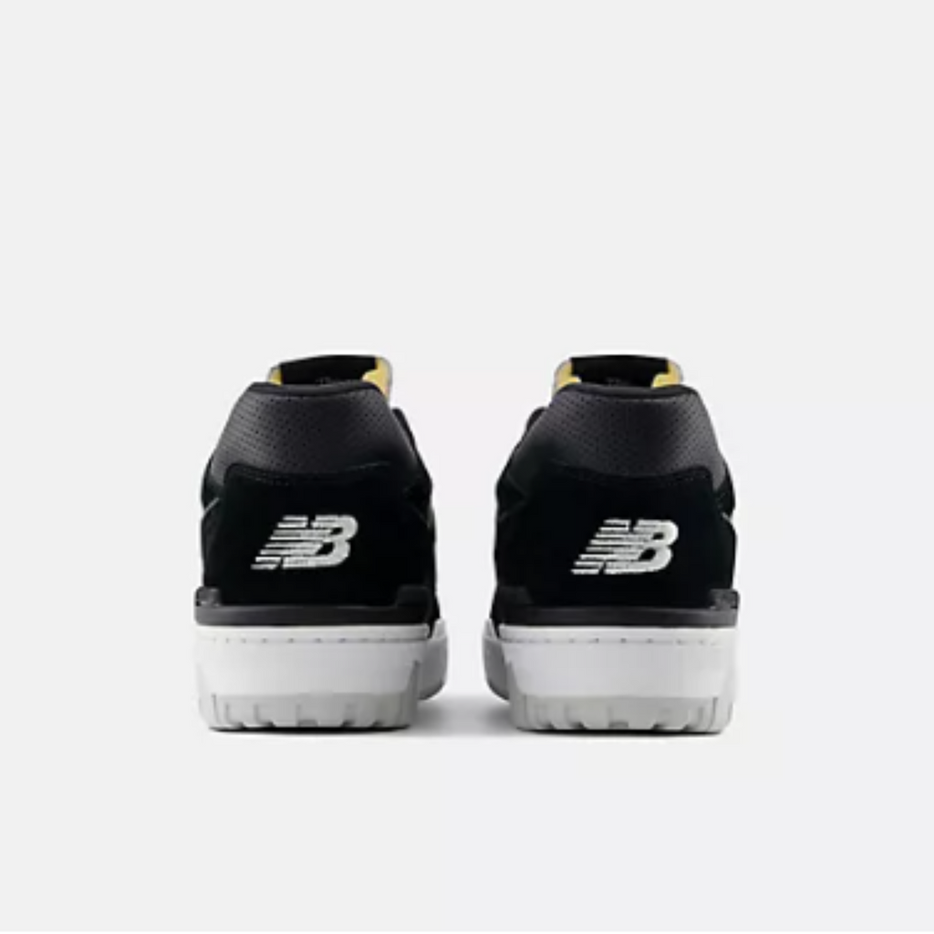 Men's 550 New Balance "Suede Perforated Black Grey Matter"