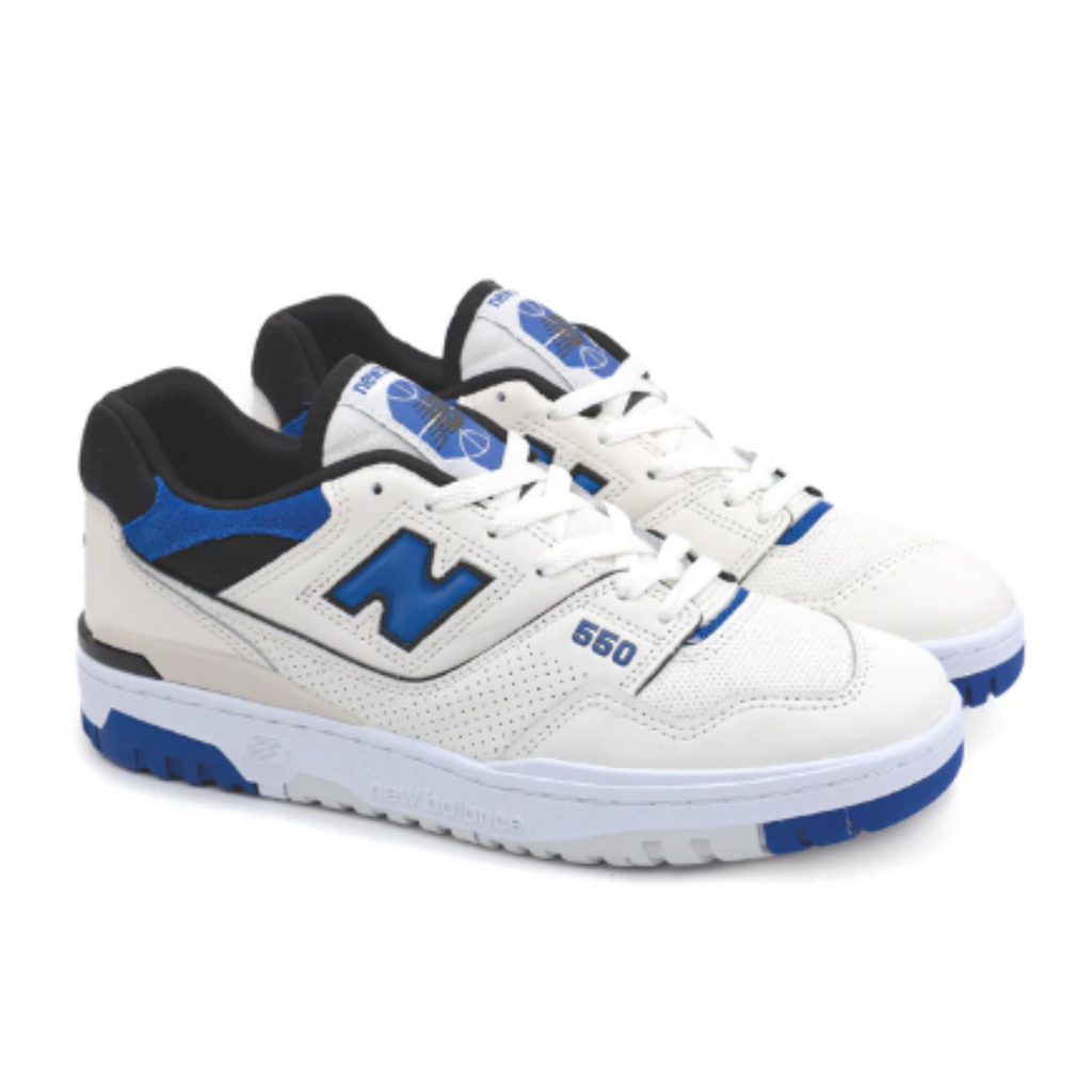 Men's 550 New Balance "Sea Salt Team Royal"