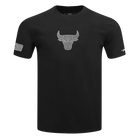 Men's Pro Standard NBA Chicago Bulls Reverse French Terry Drop Shoulder Tee