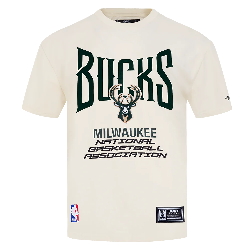 Men's Pro Standard NBA Milwaukee Bucks City Tour 2.0 Drop Shoulder