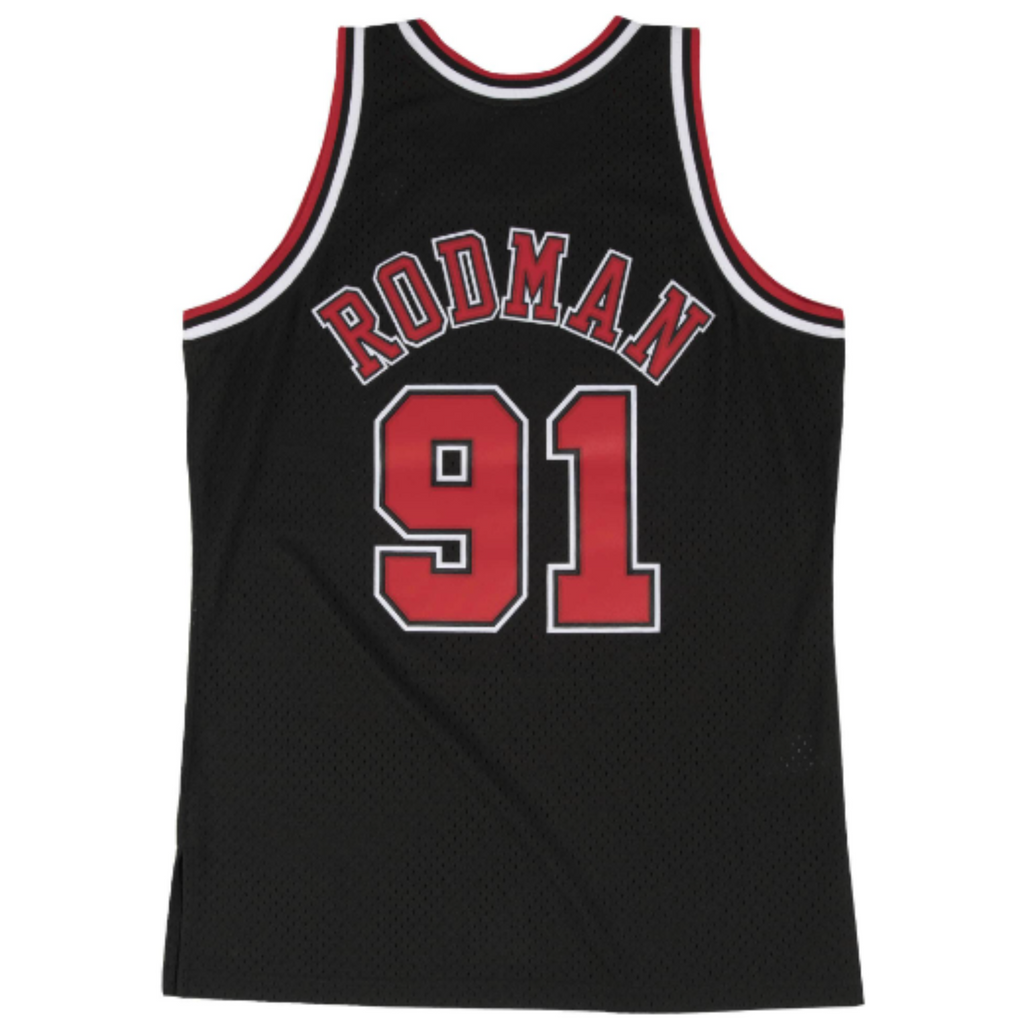 Swingman Jersey Chicago Bulls Alternate (Dennis Rodman #91)