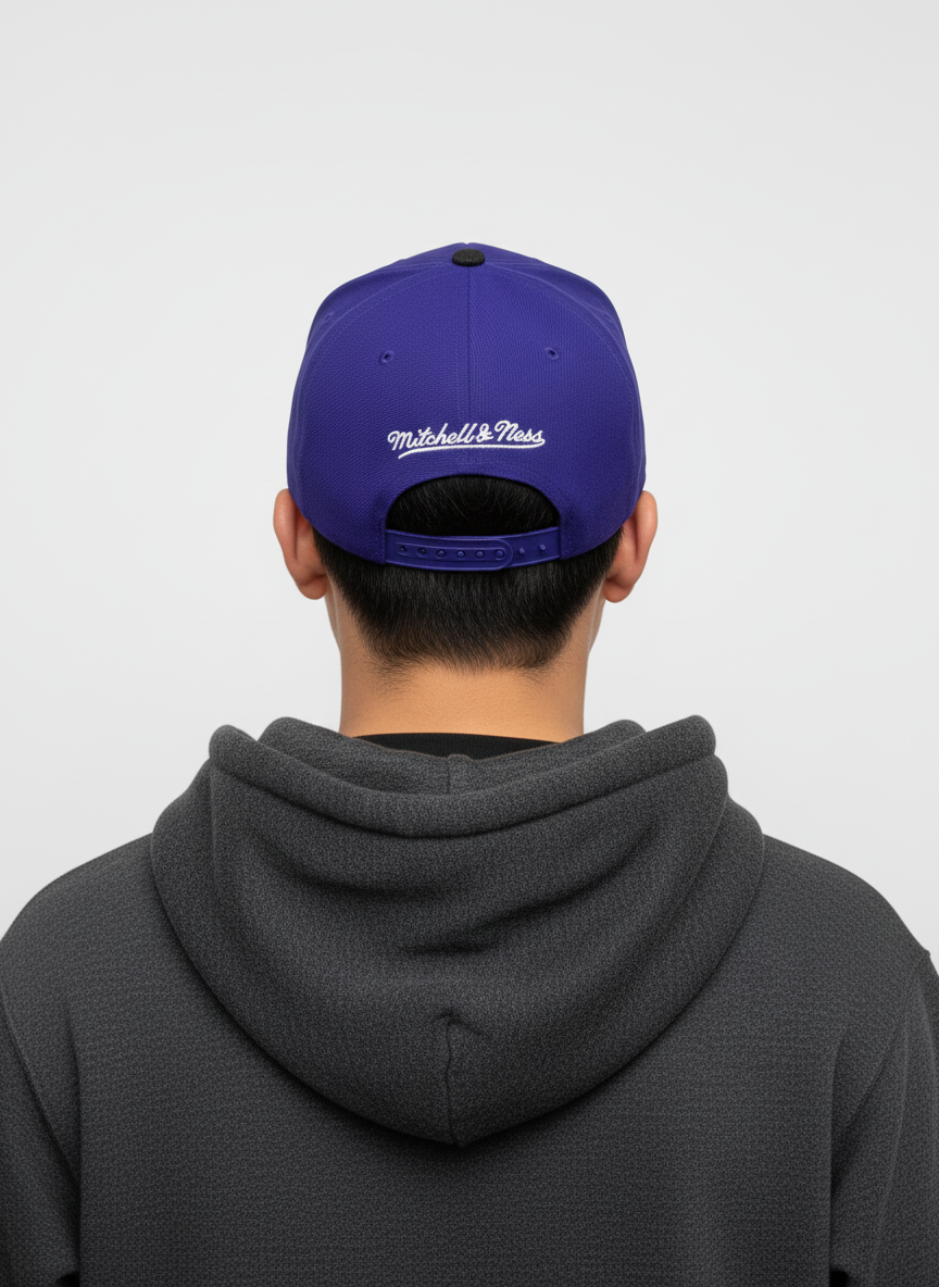 Mitchell And Ness NBA Toronto Raptors Denim Beak Snapback