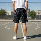 Men's Closet Inc A.O.P Shorts (Blk)
